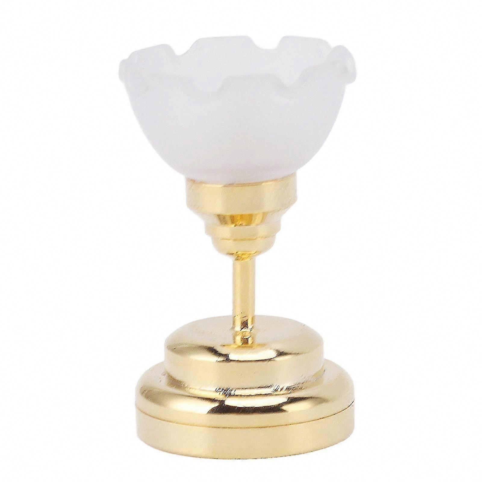 1:12 Dollhouse LED Flower Ceiling Pendant Light Miniature Decor Accessory