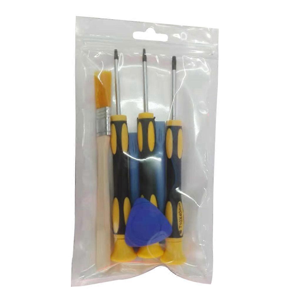 Game Console Repair Opening Tool Kit Screwdriver Brush Disassemble Tool Set for Xbox 360