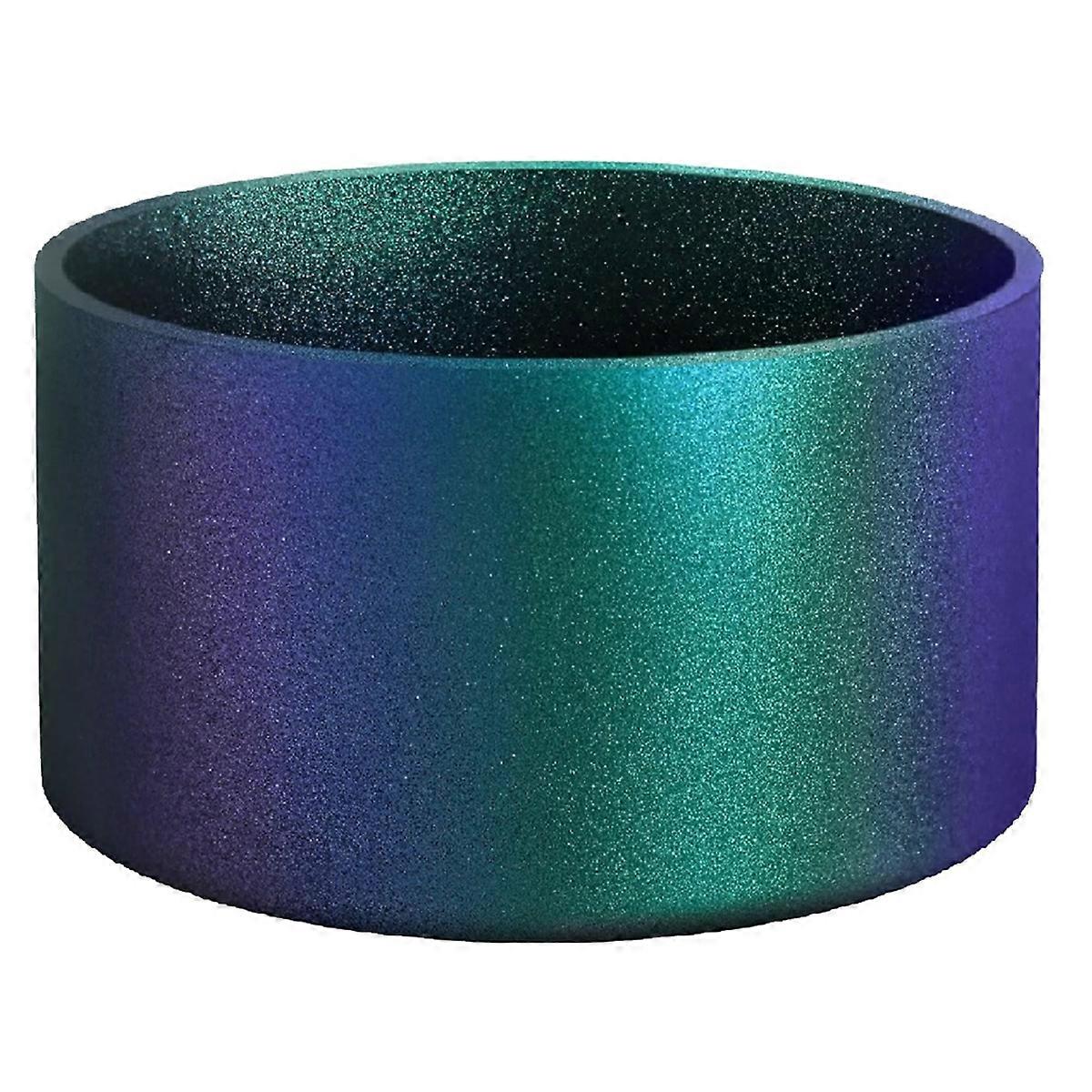 Chameleon Gradient Matte Silicone Boots Compatible with 12-16-18 Oz Water Bottles and More Bottles with 2.8-3 Inch Bases