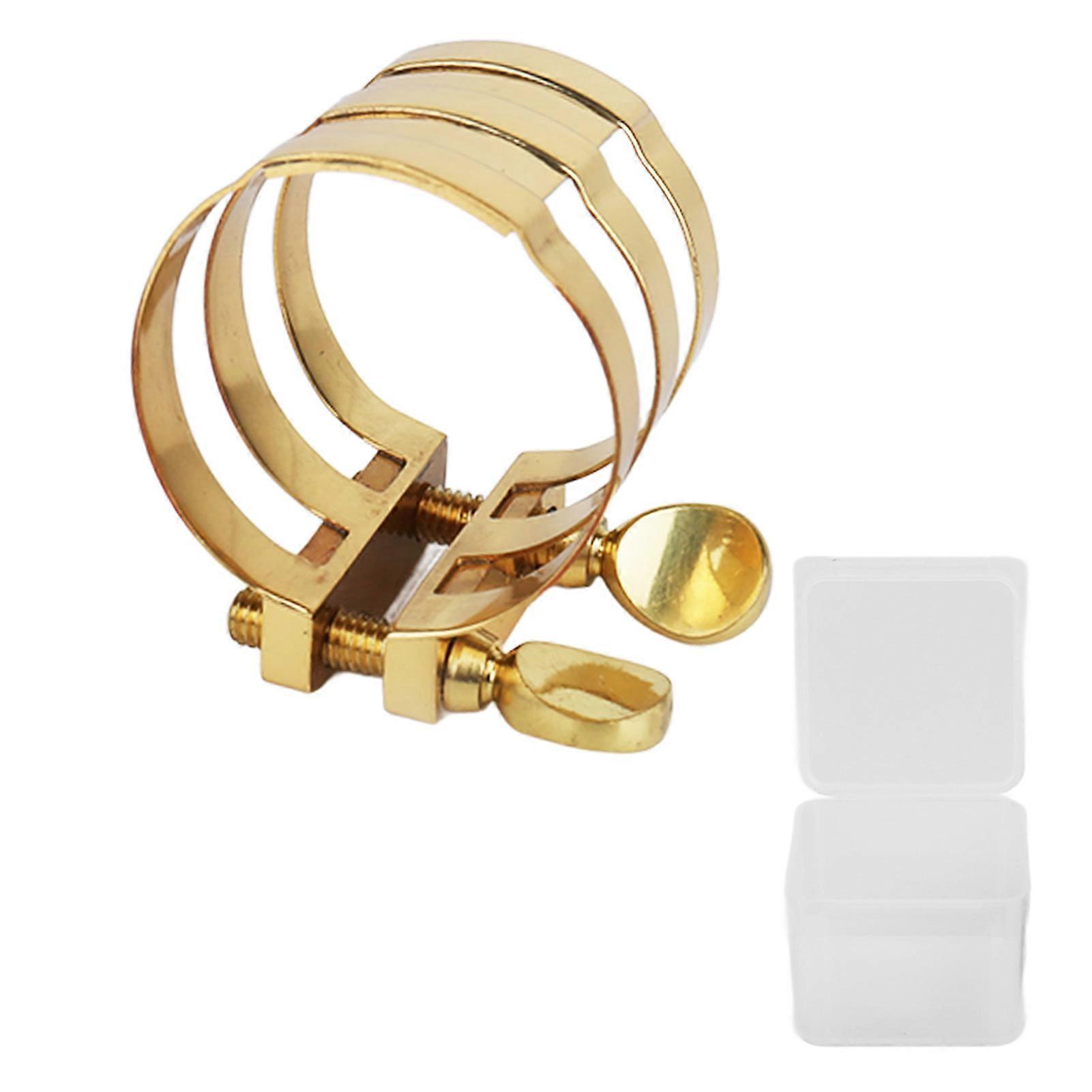 Attache pour bec de saxophone alto, ligature, clip, pièces détachées pour instruments de musique