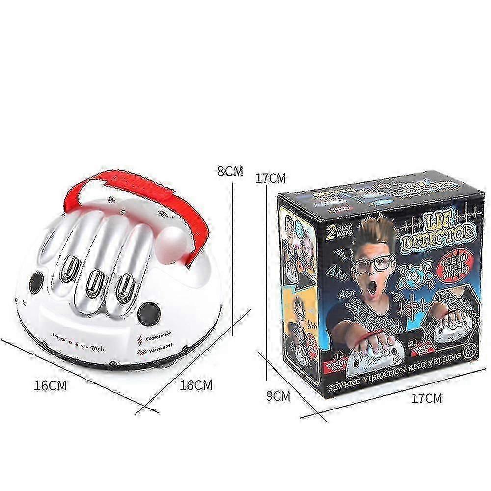 嘘発見器パーティーゲーム感電ポリグラフ玩具真実か挑戦かの楽しみのための衝撃的な嘘つきの挑戦のための完璧な贈り物