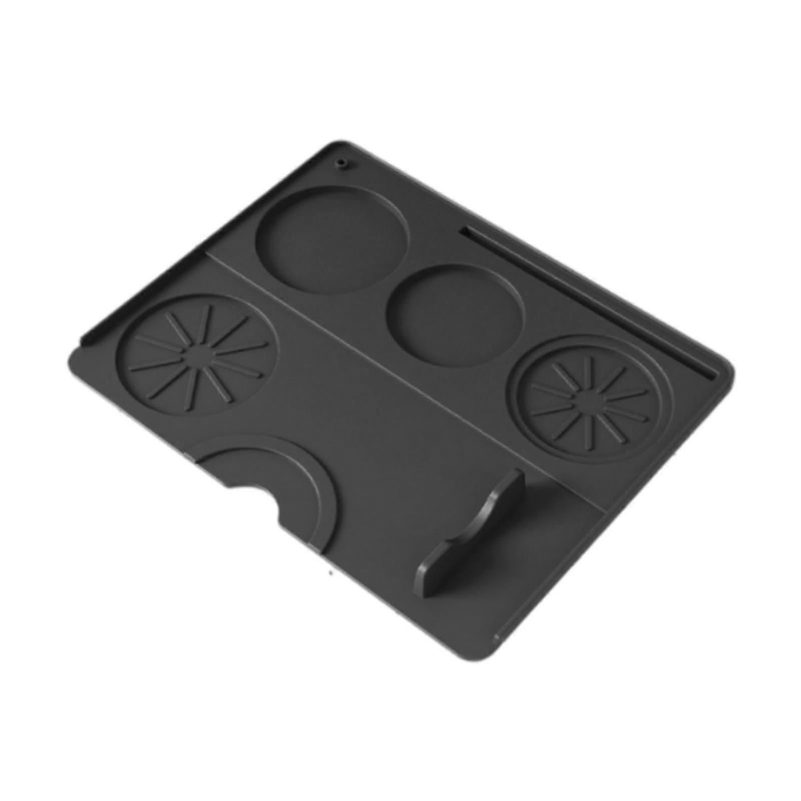 for Espresso Tamping Mat licone Soft for Espresso Accessory for Counter Office Bar black gray