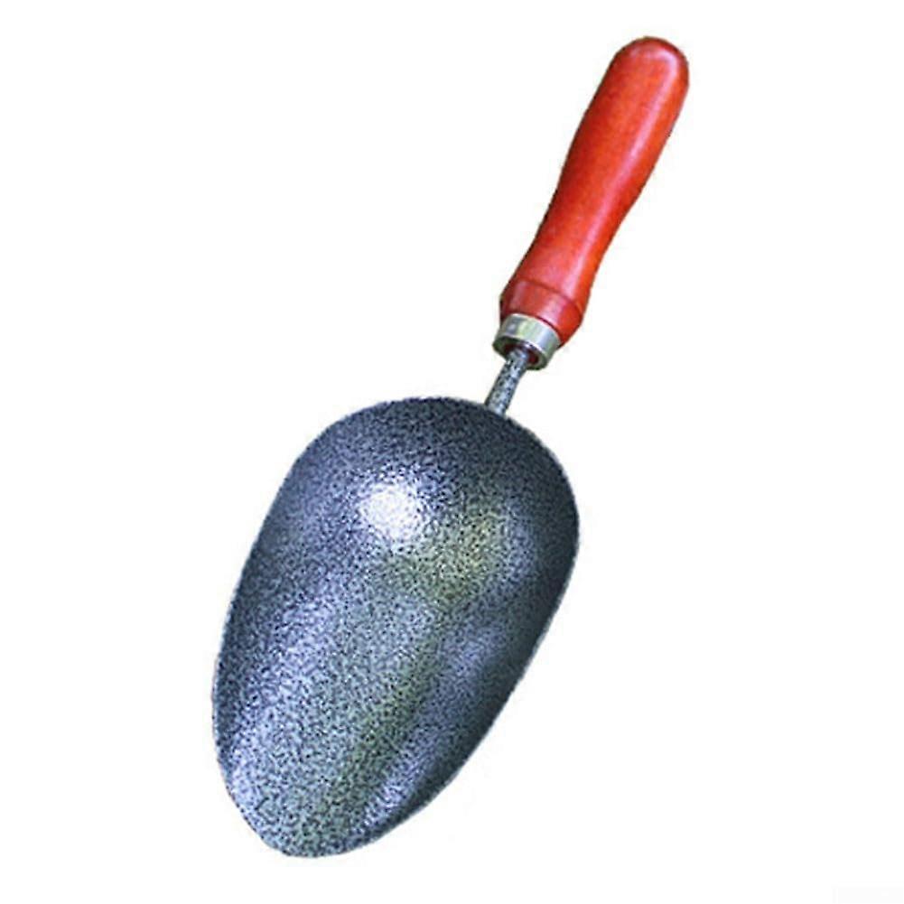Stainless Steel Potting Scoop Ergonomic Handle Model 1 Potting Soil Garden Tool Soil Management