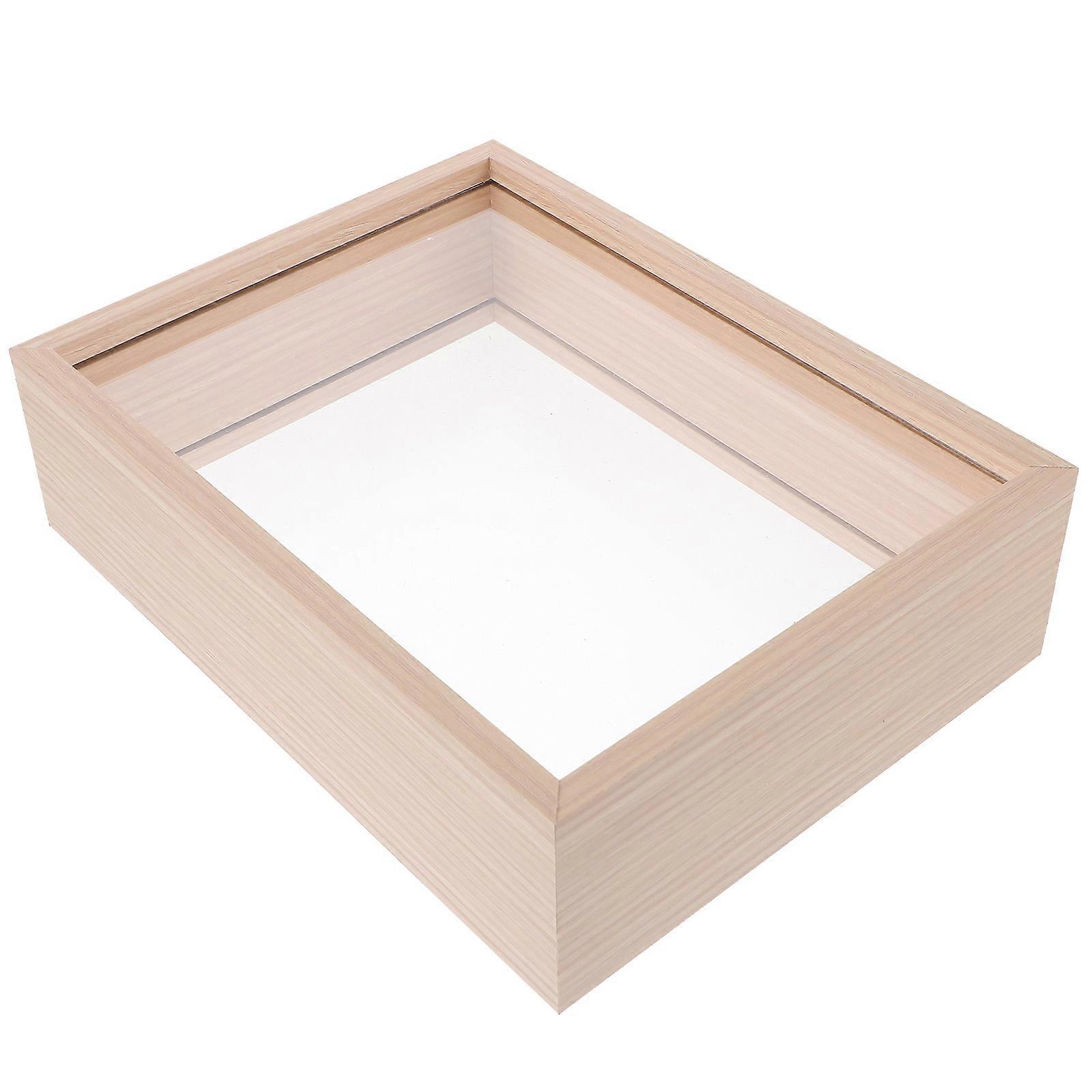 Display Frame for Dried Flower Decor 3Pcs Shadow Box Picture Frames