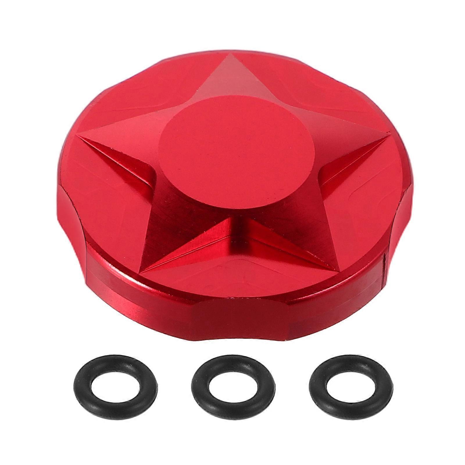 Aluminum Alloy Front Fork Cap Cover 3Pcs Protector Shield With Sealing Rings For Mountain Bicycle Outdoor Activities Easy Installation