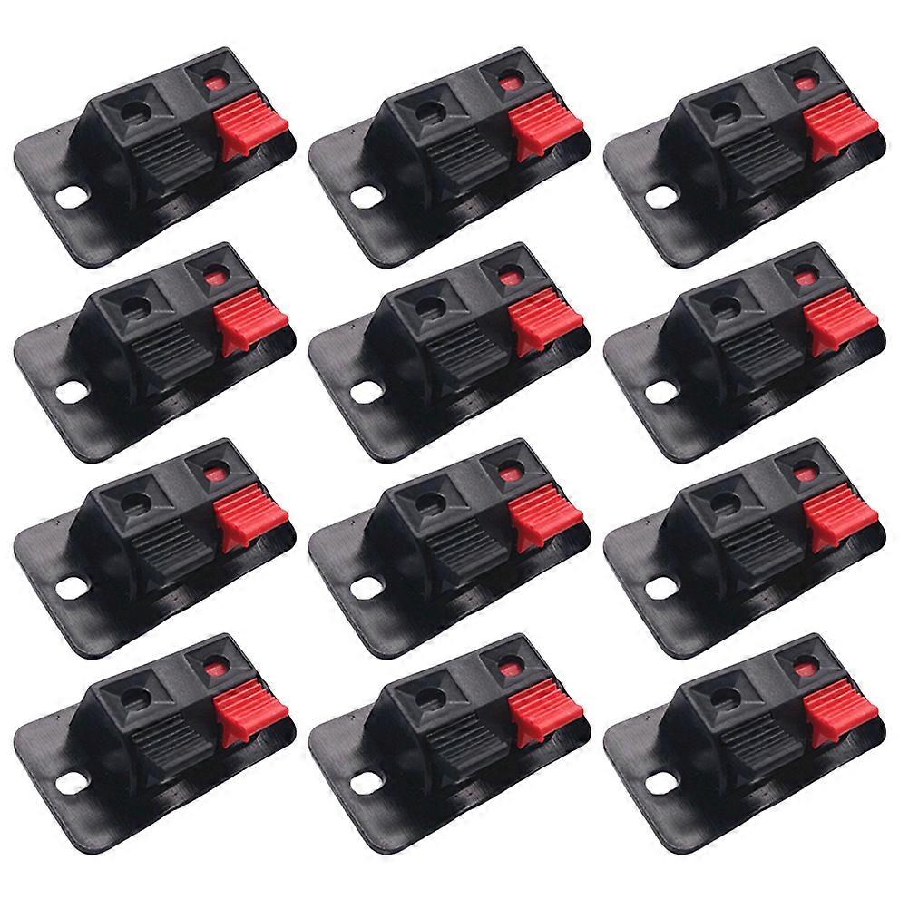 Speaker Terminal Connector 2 Positions Plug for Loudspeaker Box 90Pcs
