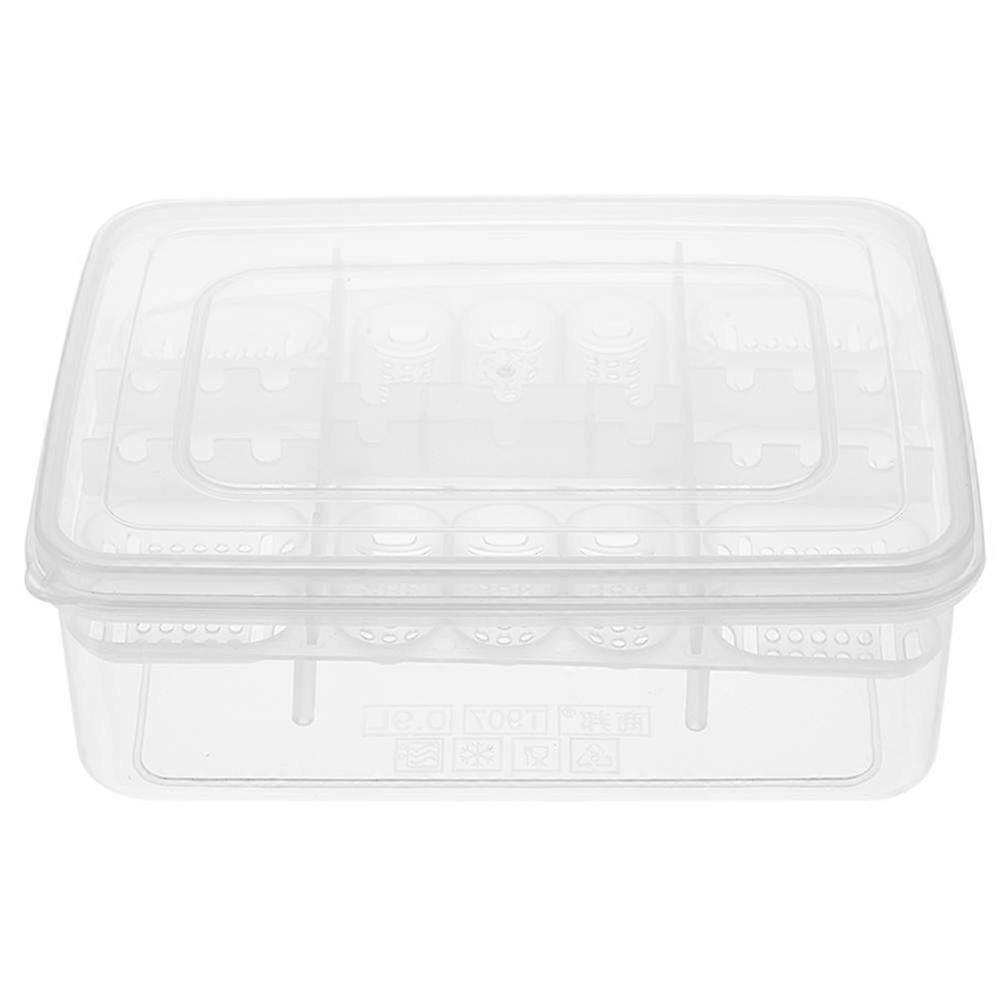 3Pcs Plastic Egg Observation Tray With 16 Compartments Designed For Hatching Reptile Eggs In White Color