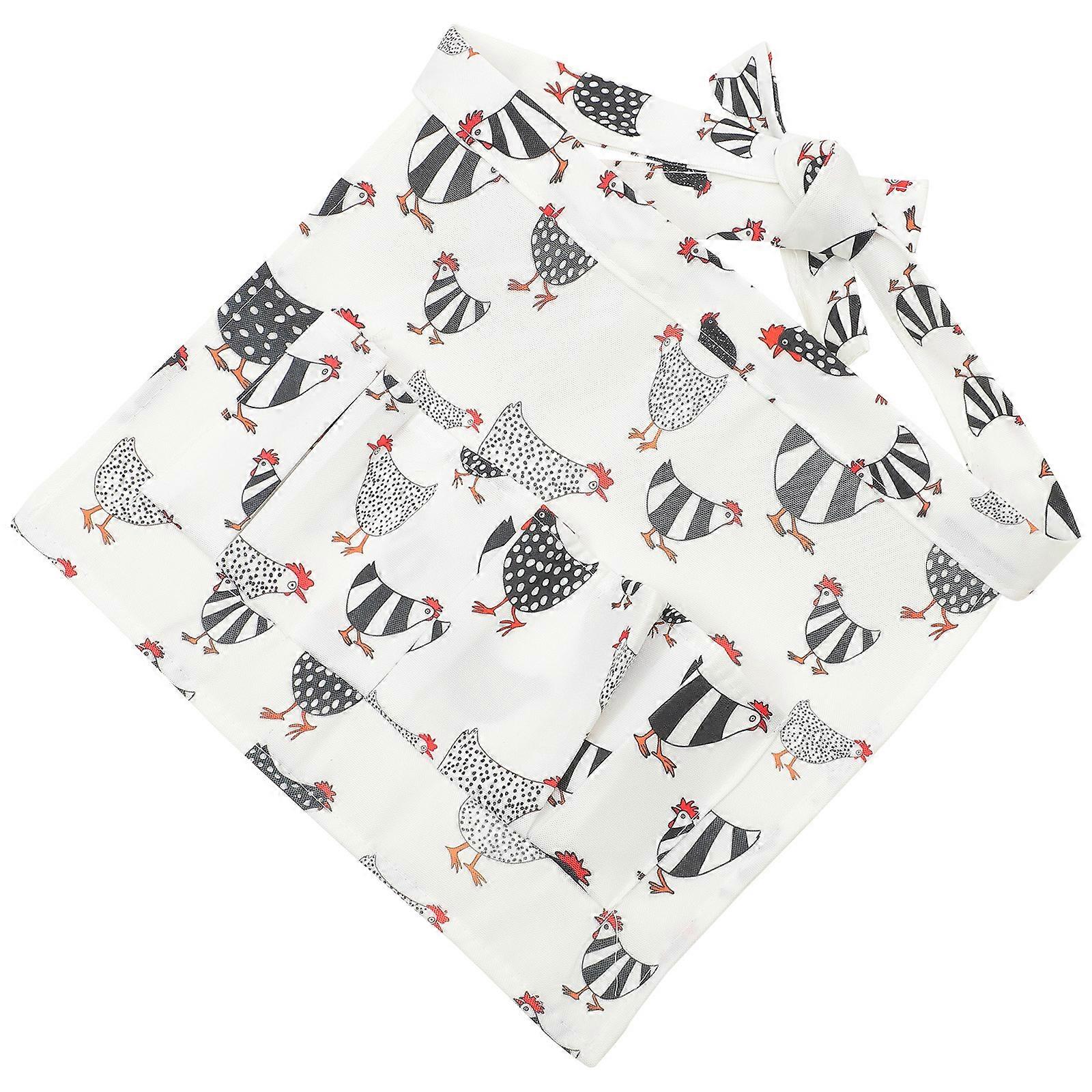 Egg Collecting Apron with Cloth Material 2Pcs Chicken Egg Holder