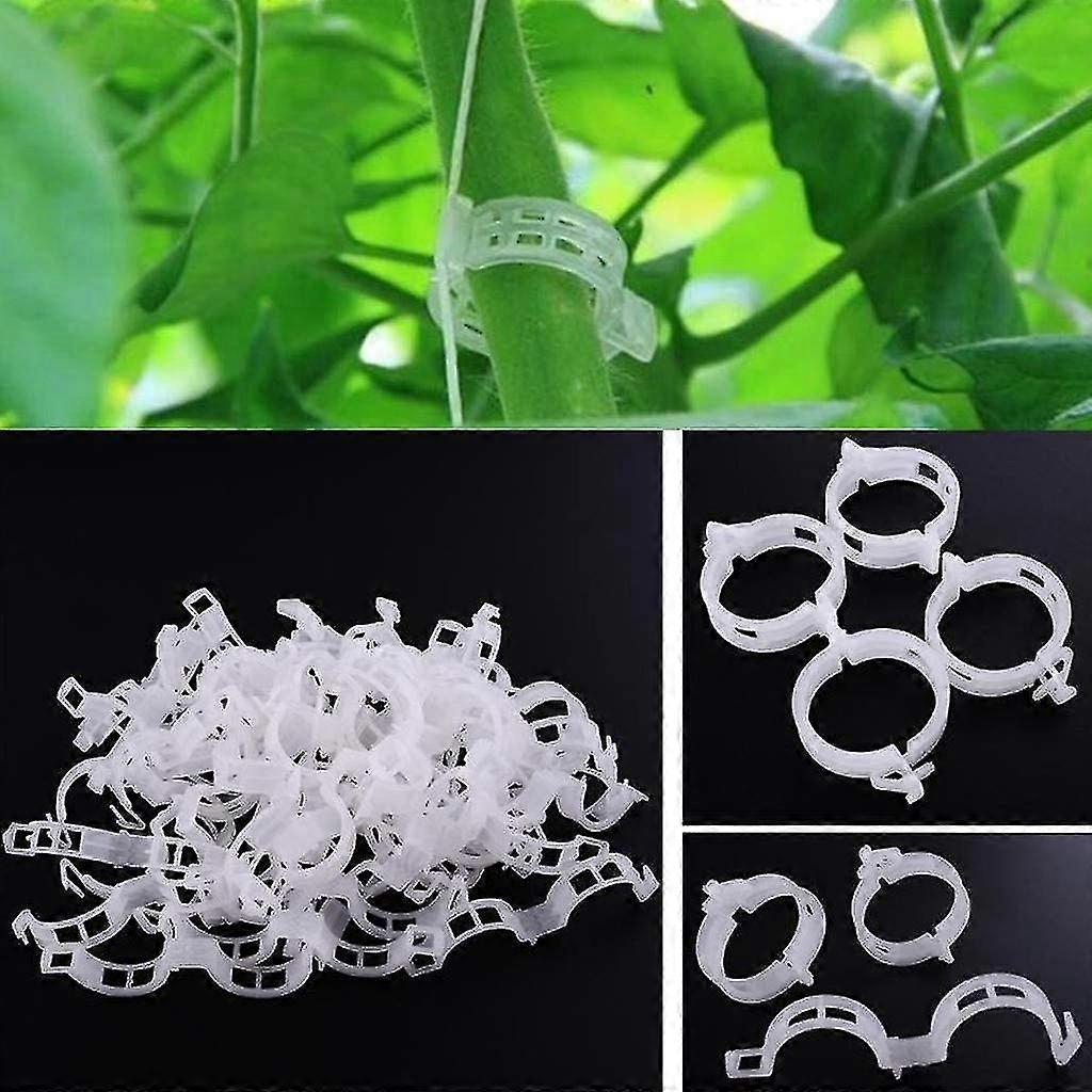 100 Pieces Vegetable Garden Tomato Trellis Clips