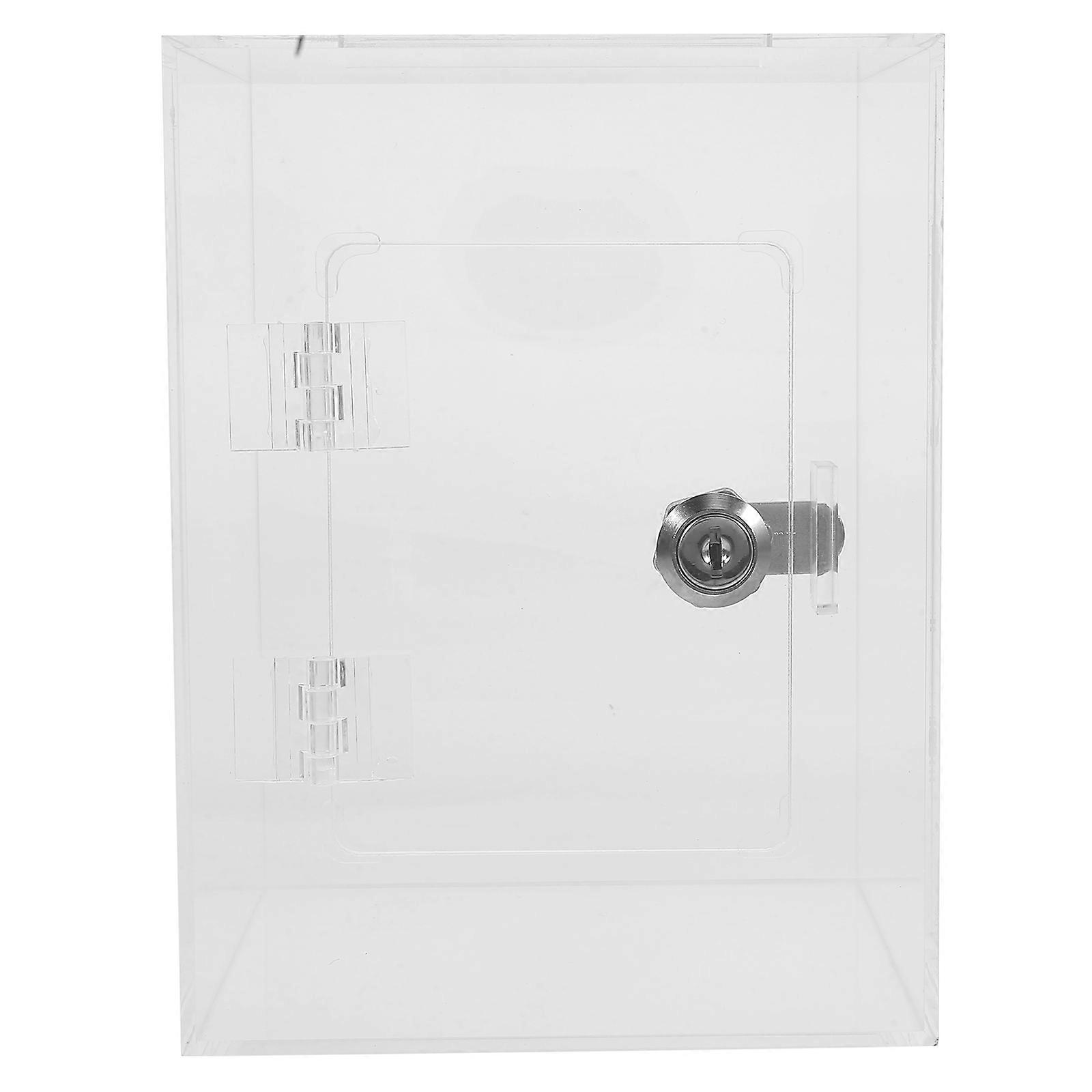 Multi Purpose Suggestion Box Collecting Donations Organizations Lockable 79X59X47in 1Set