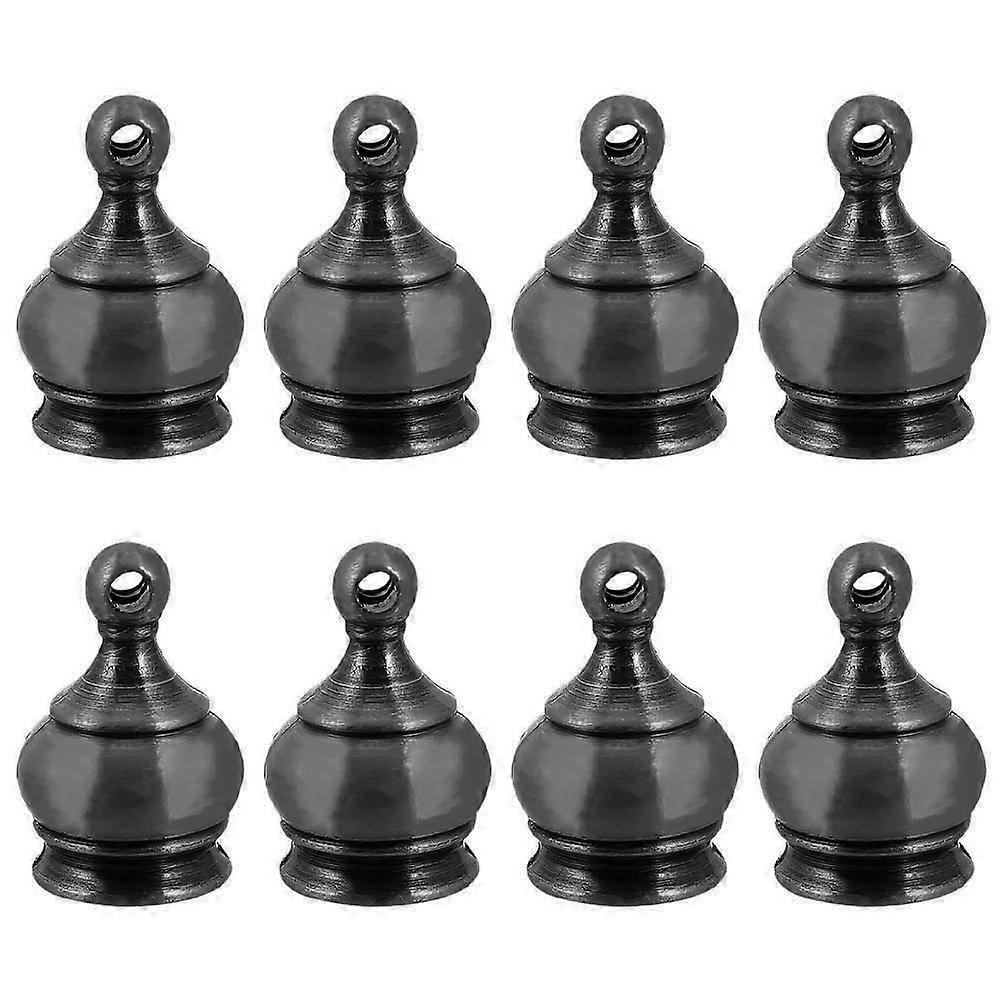 Lamp Finial Caps Zinc Alloy Screw Topper for Lamp Shade 40Pcs Multi