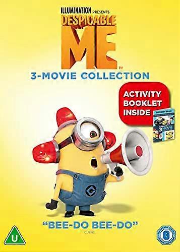 Despicable Me 1-3 Activity Book [DVD]