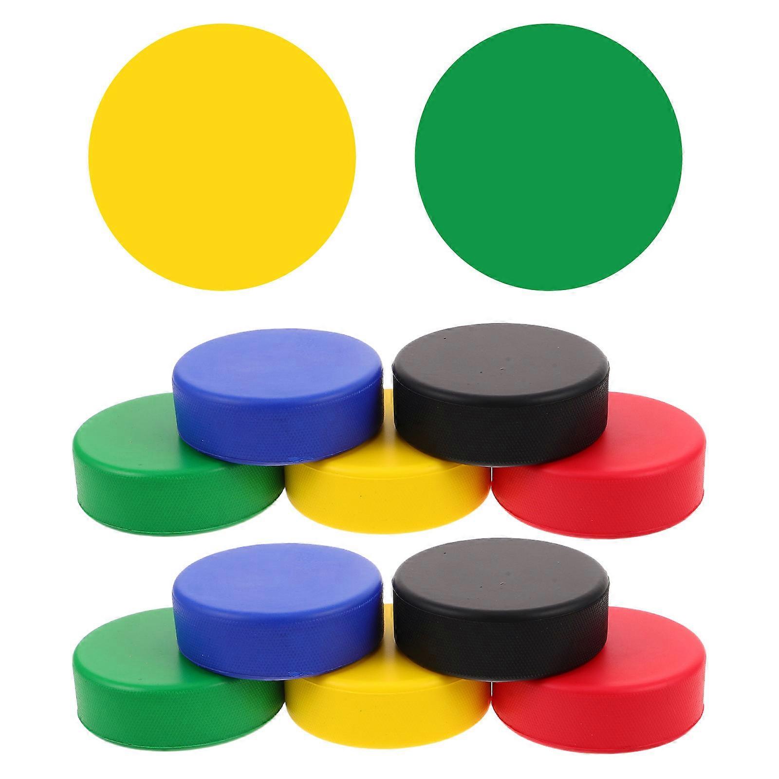 Polyurethane Hockey Puck Training Equipment for Practice 48Pcs Multipurpose