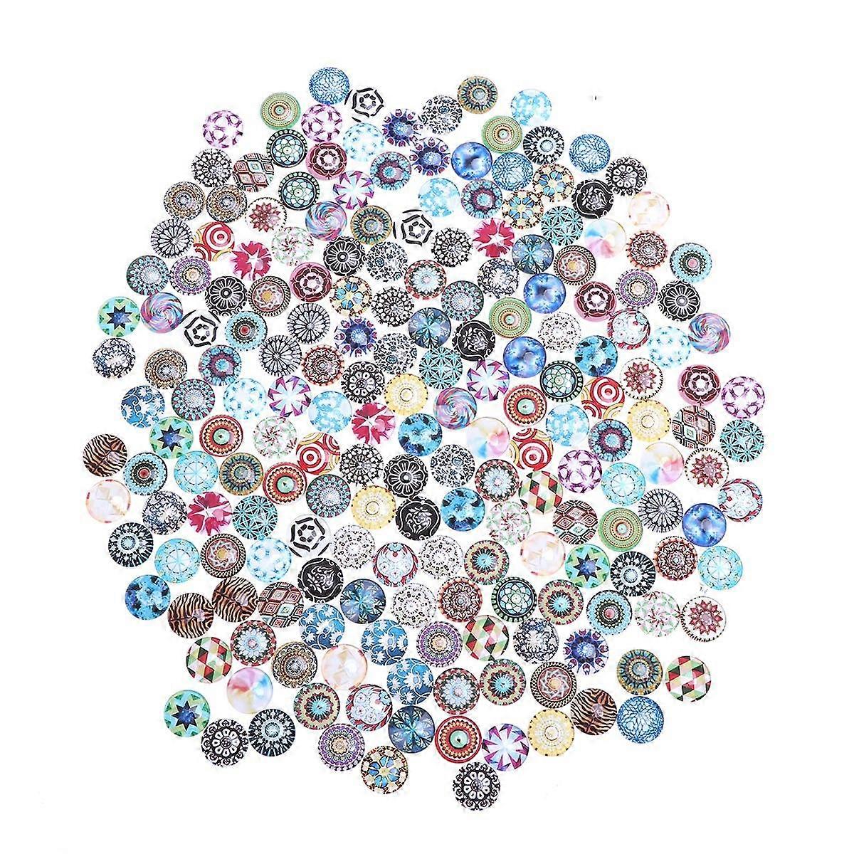 Multi Snaps Crystal Cabochons for Jewelry Bracelets 200Pcs