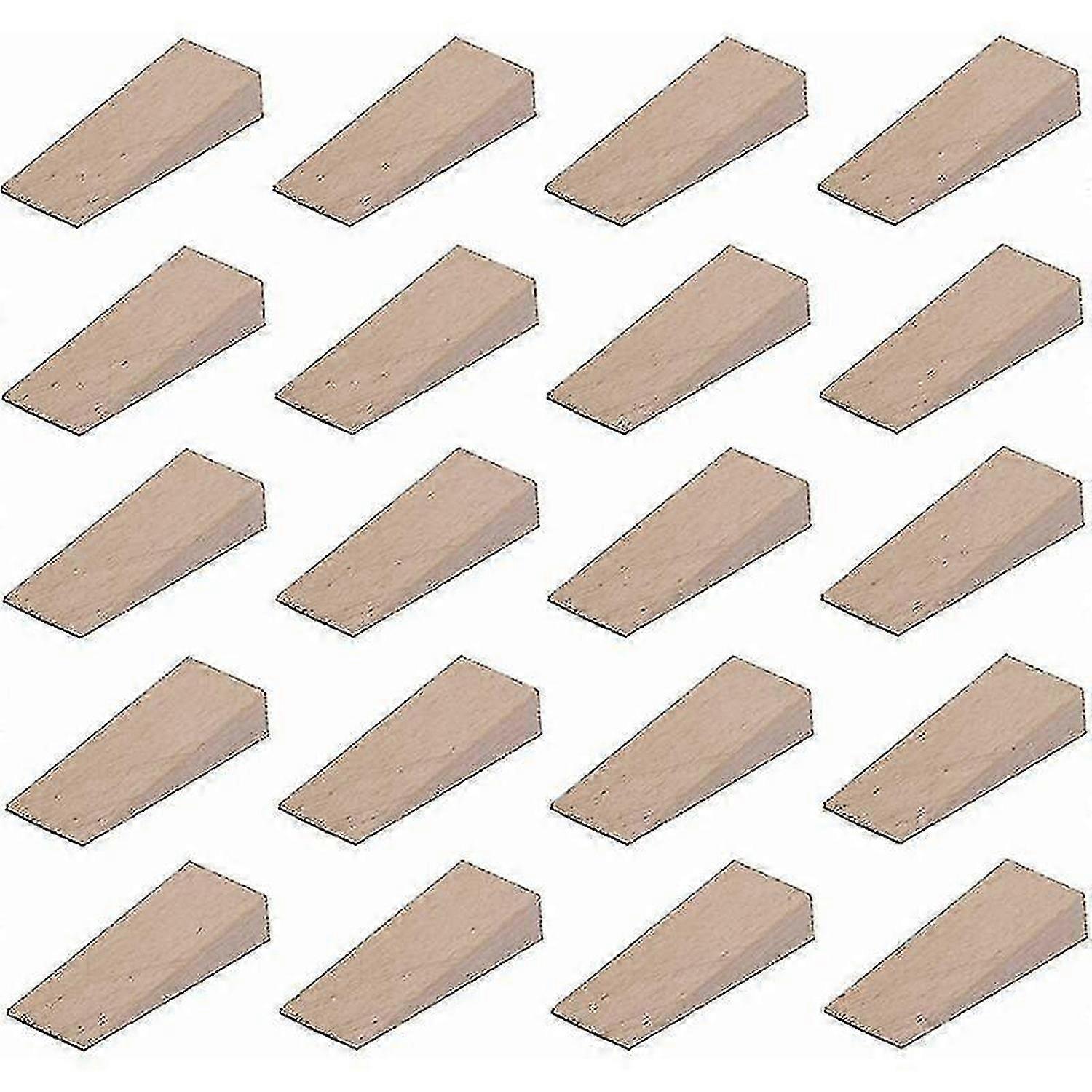 20x טריז עץ אוניברסלי 55 מ"מ x 20 מ"מ x 6 מ"מ