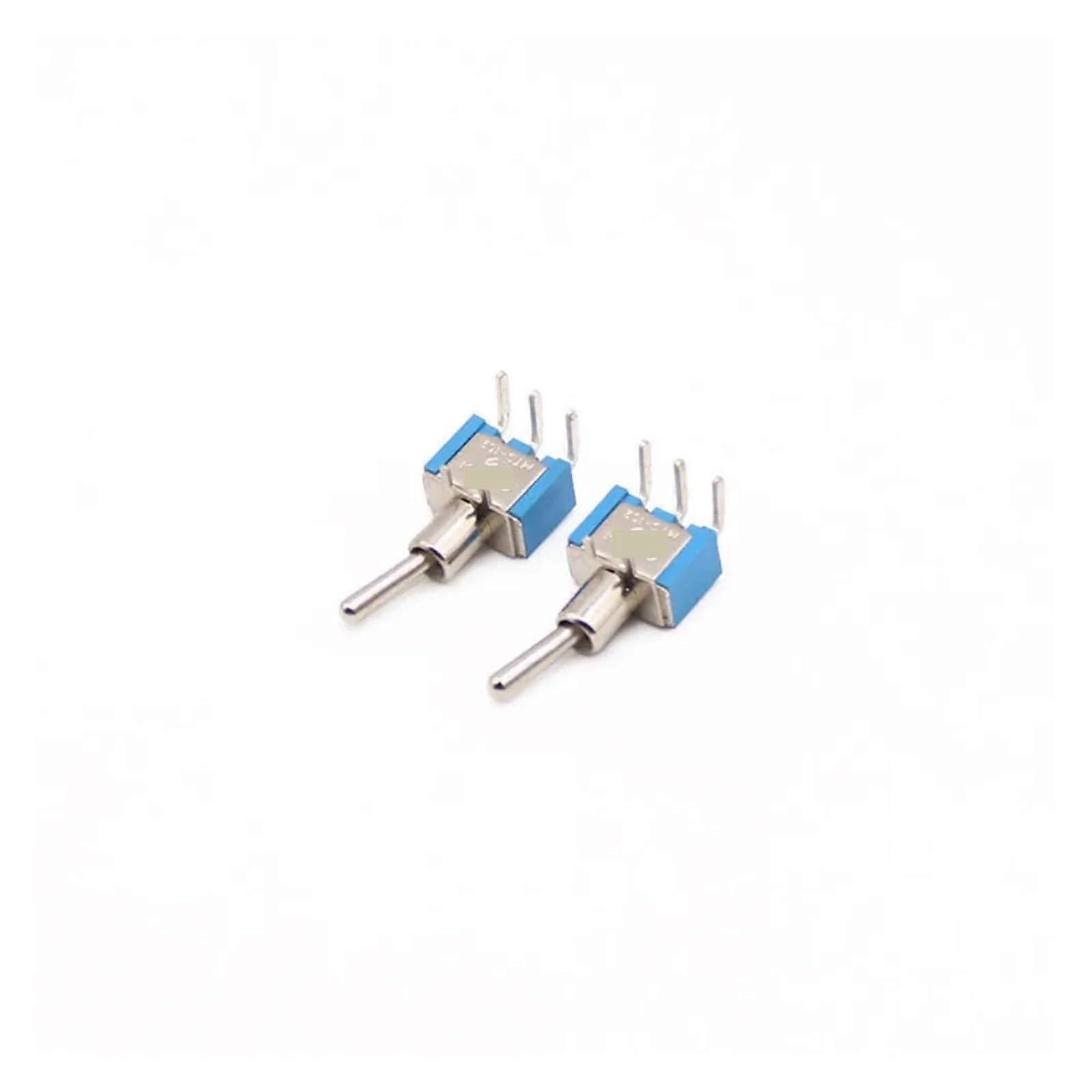 Toggle Switch SPDT On On 2 Way Right Angle 3 Pins 6A 250VAC