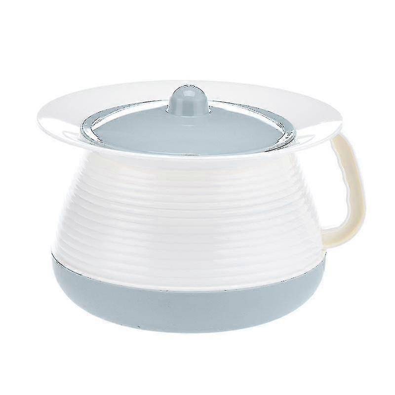Portable Urinal Bucket With Lid Handle Home Use Plastic Potty