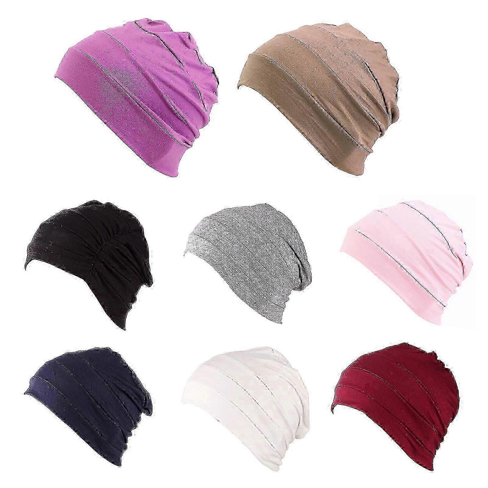 Soft Chemo Hats for Women - Comfortable Cancer Headwear, Beanie & Skull Cap for Hair Loss, Chemo Head Wrap