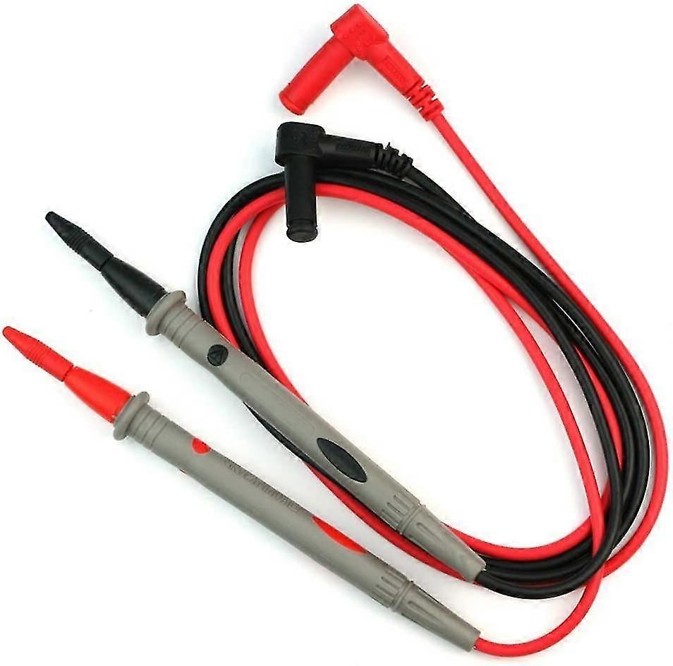 2pcs Digital Multimeter Lead Probe Tester Cable 1000v 10a
