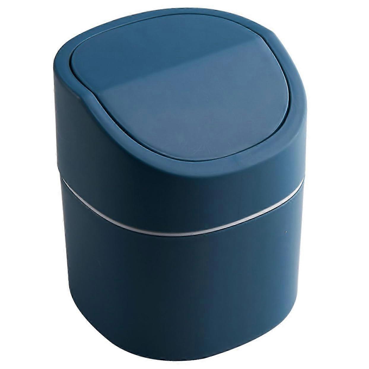 Mini Wastebasket Slim Desktop Waste Bin Tabletop Garbage Can For Kitchen Vanity  Compact Bin
