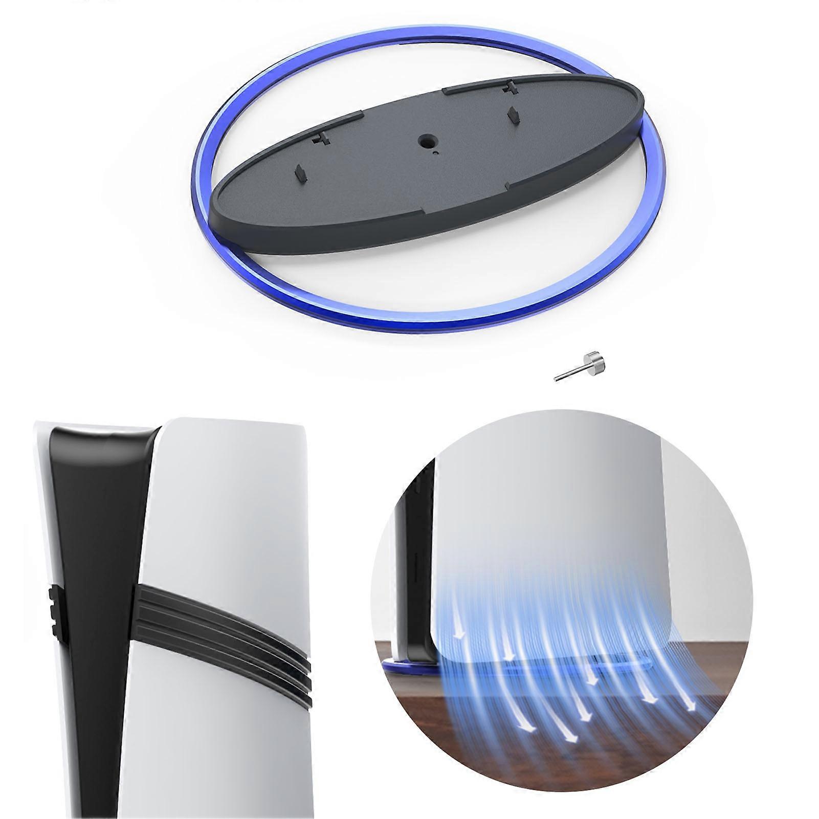Consoles Vertical Stand High Stability Anti Slip Enhance Cooling Effect Space Saving Base Stand for Slim Consoles 