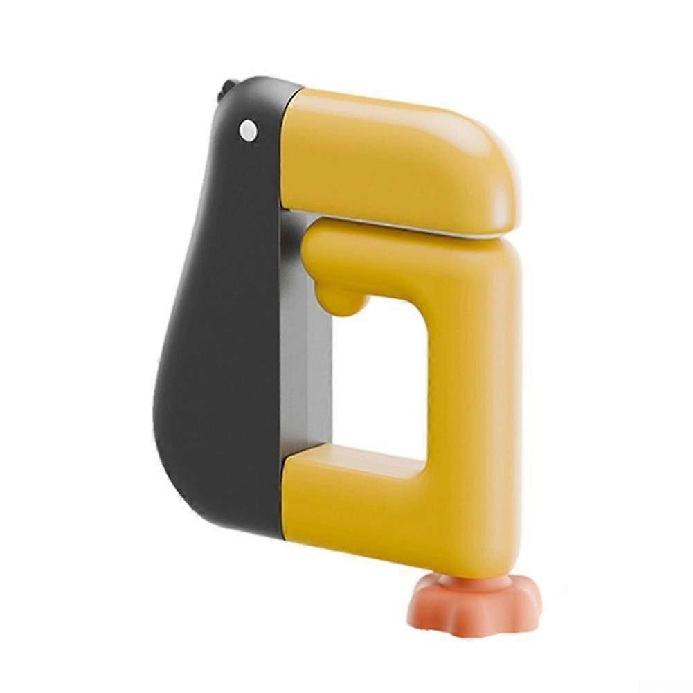 Duck Hooks for Backpacks NoPunch Needed WallMount Hanger 7x7x5.5cm ABS+TPR Storage Hook Black For Schoolbags