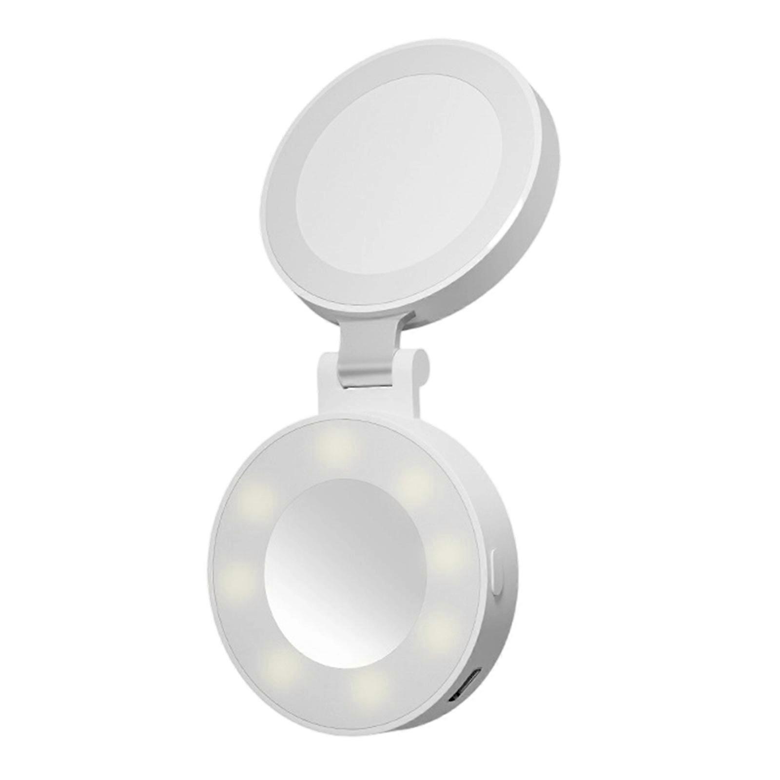 Magnetic Selfie Light for Phone 17 16 15 14 Brightness Adjustable Mobile Phone Fill Light with Mirror for Photography Multicolor