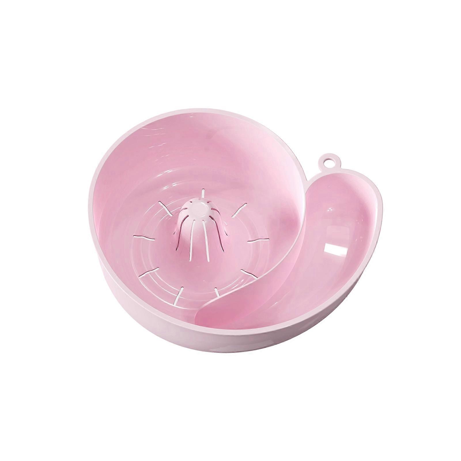 Multiple Purpose Shape Sink Strainer Basket Regulable Size Proof PP Kitchen Drain Tool For Small Spaces  Pink