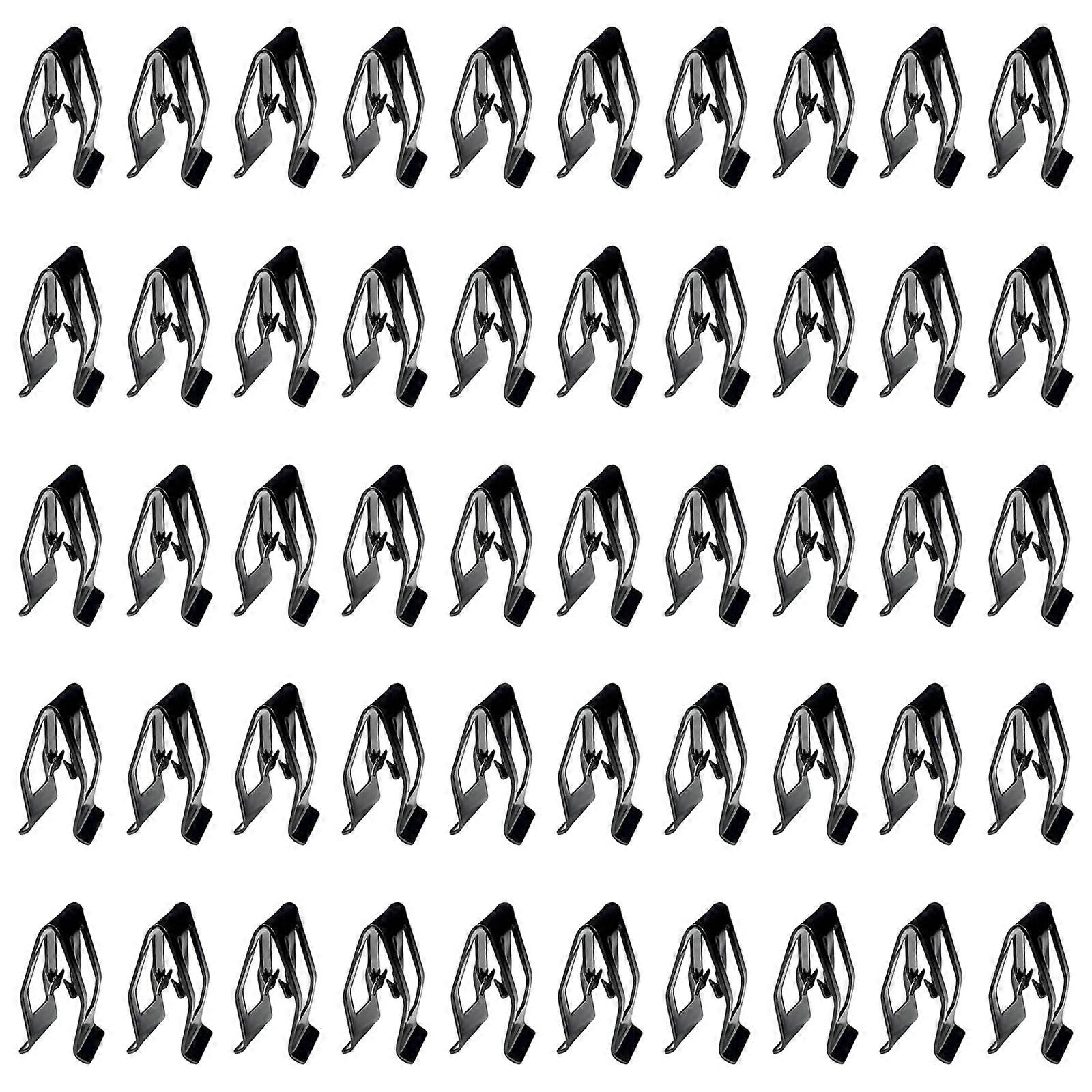 Universal Metal Dashboard Clips Car Interior Fasteners Secure Anti Vibration Easy Installation Assorted for Multiple Veh Multicolor