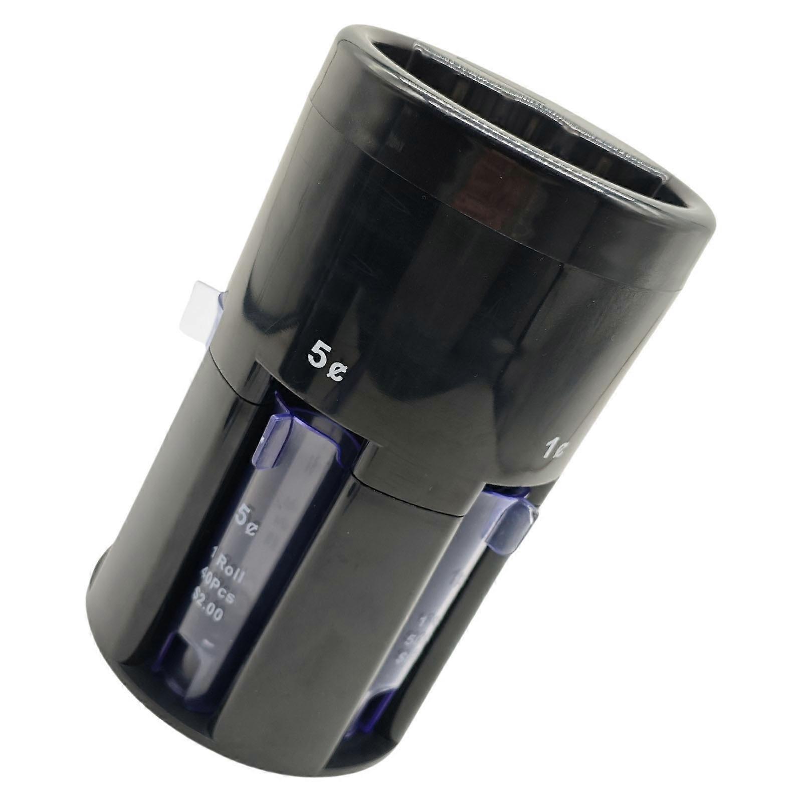 Automatic 5 in 1 Coin Counter Sorter Machine Large Capacity Spare Change Organizers for Piggy Banks Coin Holders Gift Multicolor