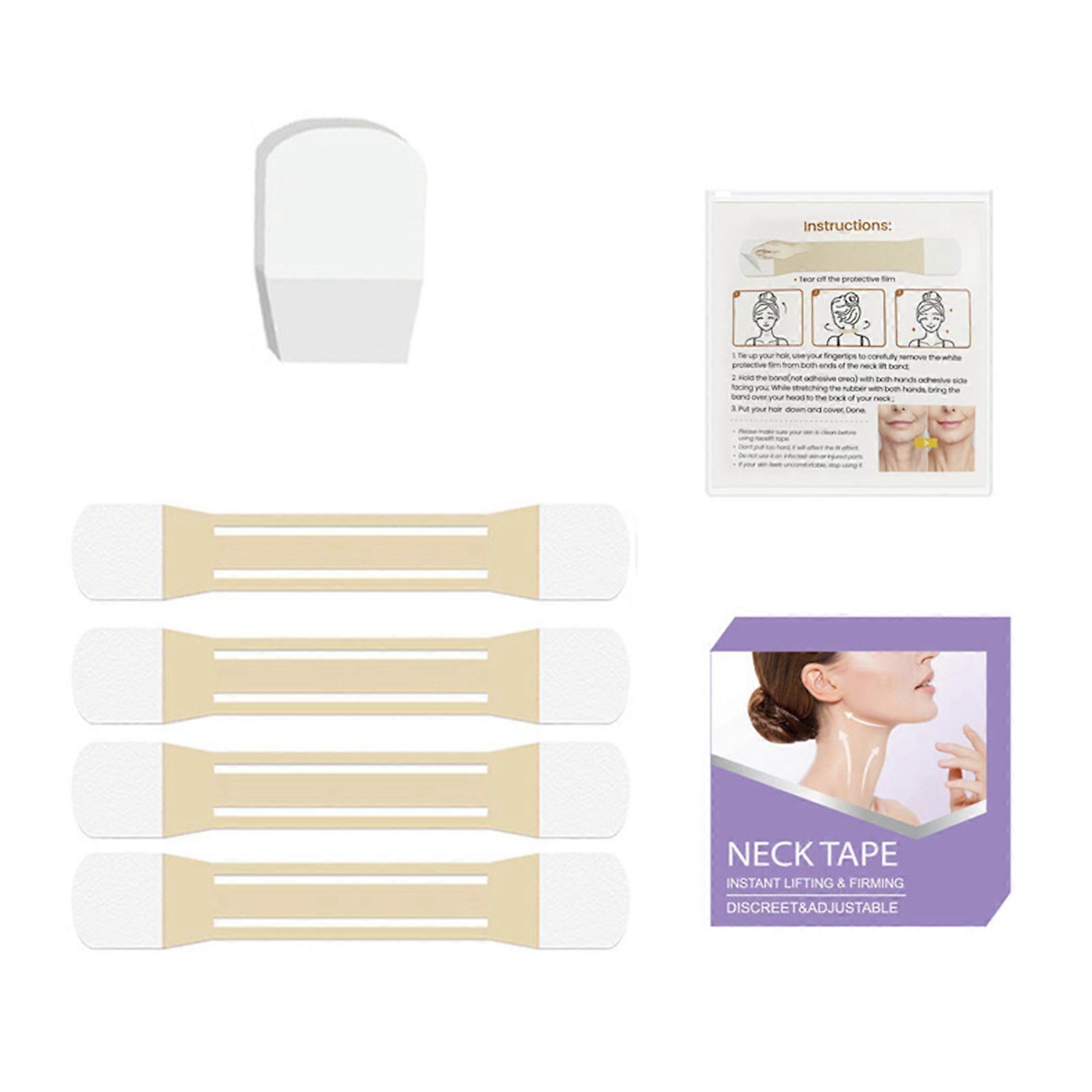 Breathable Double Sided Neck Firming Lifting Strap Neck Patches Comfortable All Day Invisible Use Multicolor