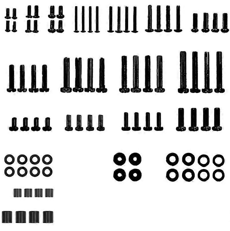 تركيب ملحقات مجموعة برغي الأجهزة لسوار التلفزيون (أسود)
