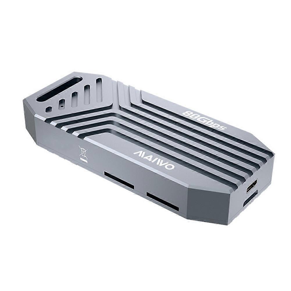 MAIWO for Thunderbolt 5/4/3 Solid State Drive Case SSD Enclosure USB 4.0 80Gbps M.2 NVMe SSD Type-C 4.0 8TB Hard Box