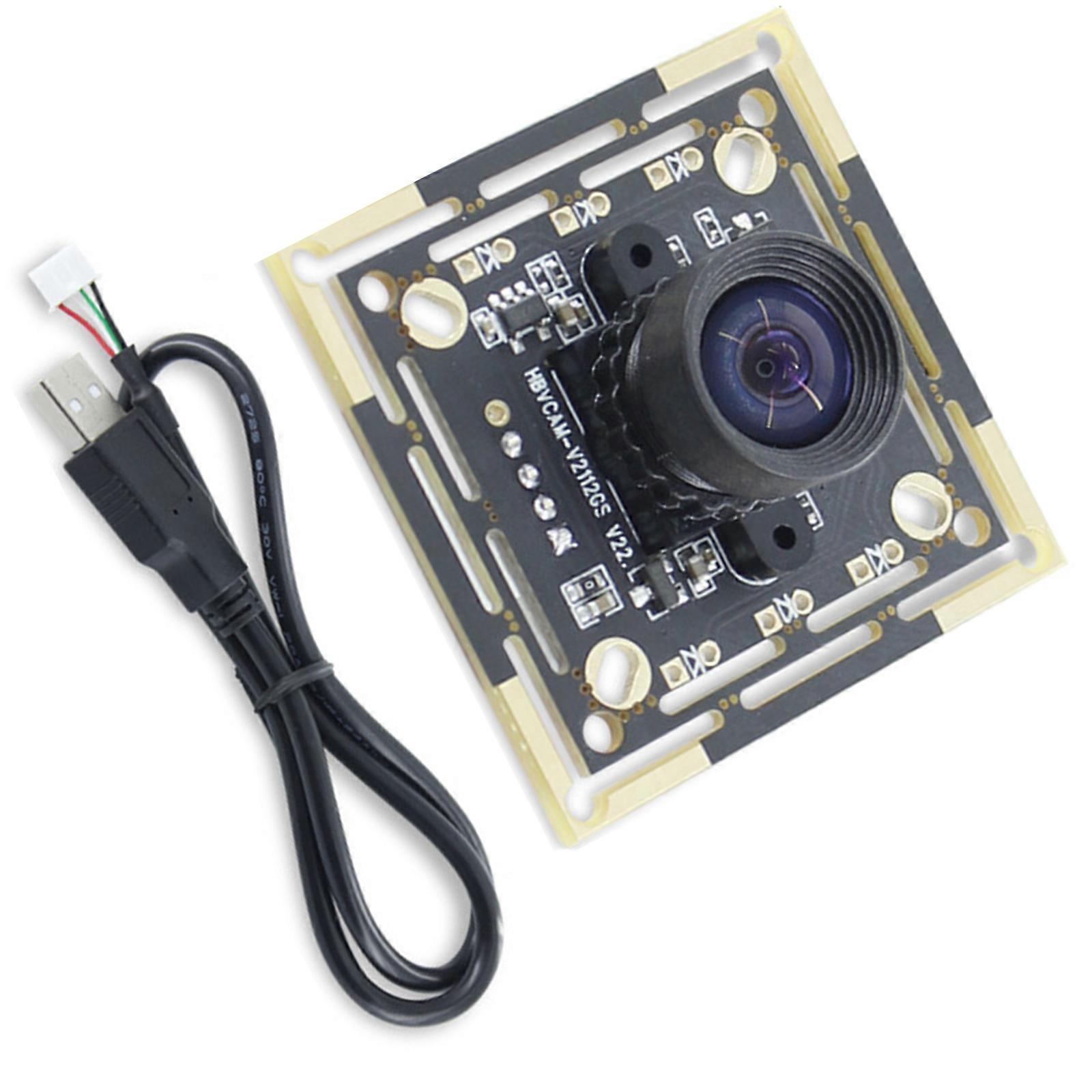 OV7251 Camera Module 0.3Million Pixel 60° 90° Black and White High-Speed Scanning Fixed Focus 640x480 USB Camera Module Multicolor