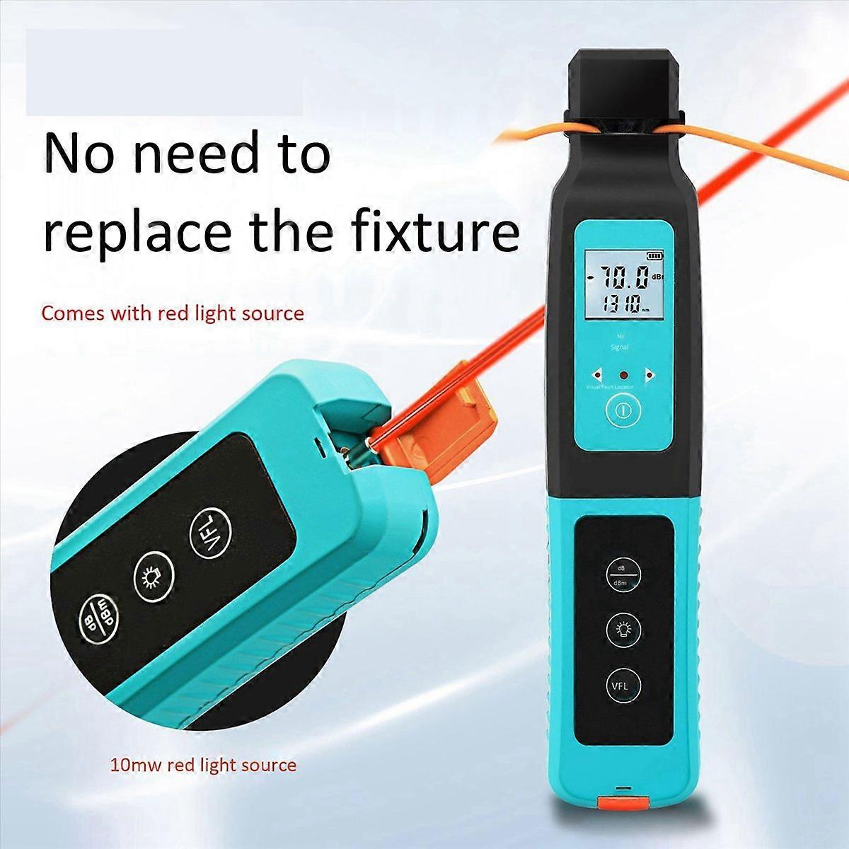 2X Fiber Optical Identifier 800-1700Nm Live Fiber Identifier Built in 10Mw Visual Fault Locator SM M