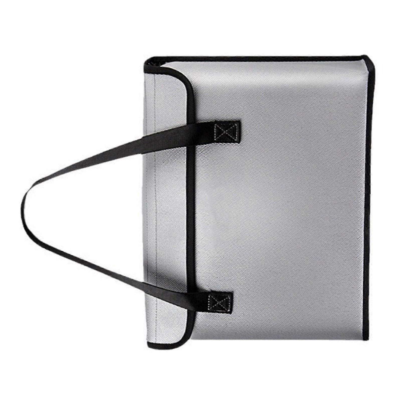 Fire Resistant Battery Organizers Pouch Carrying Handle Zippers System Safe Storage Solution For Models Multicolor