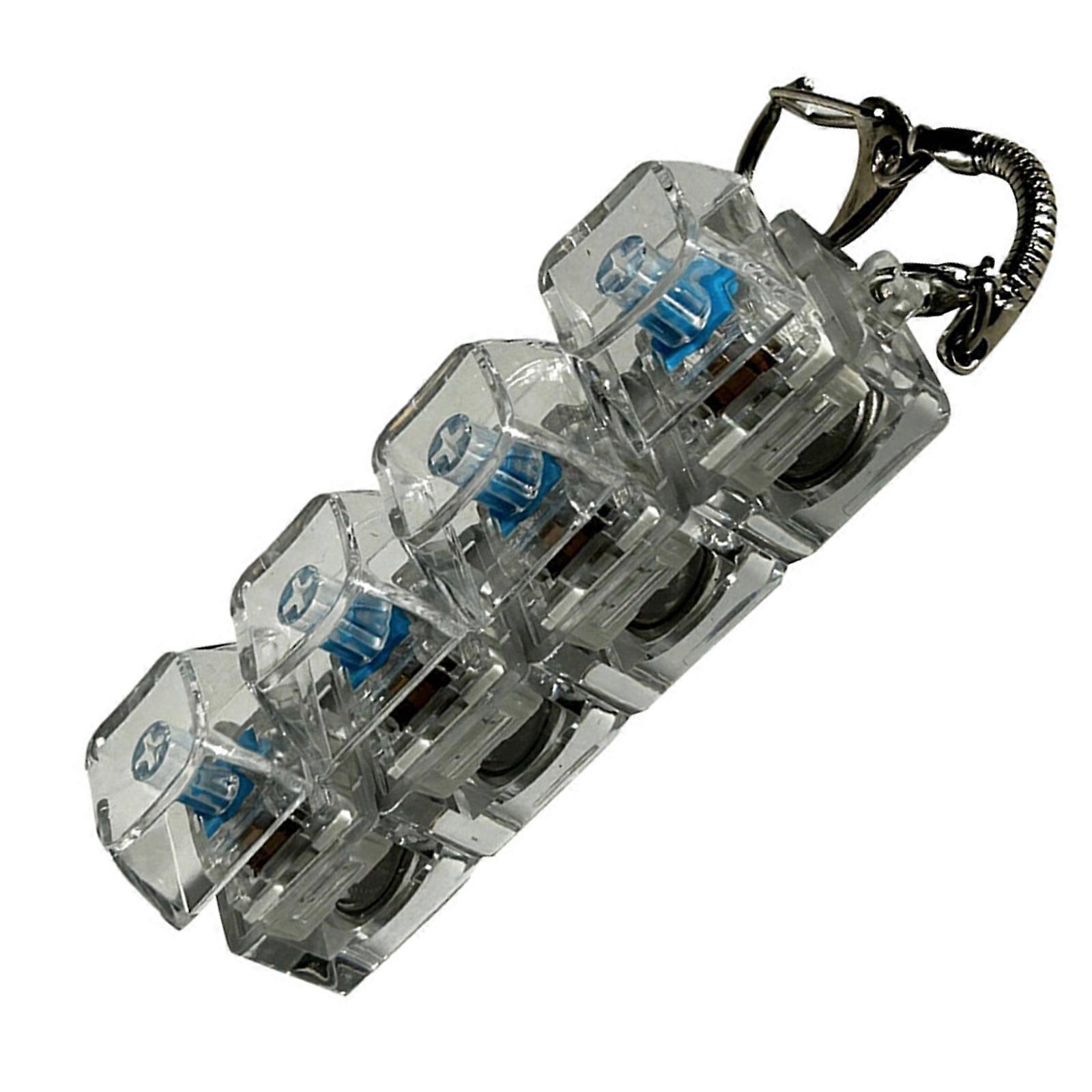 Keyboards Key Switches Tester Linear Switches Testing Tool for Keyboard Customizers for Long Term Use  Transparent color