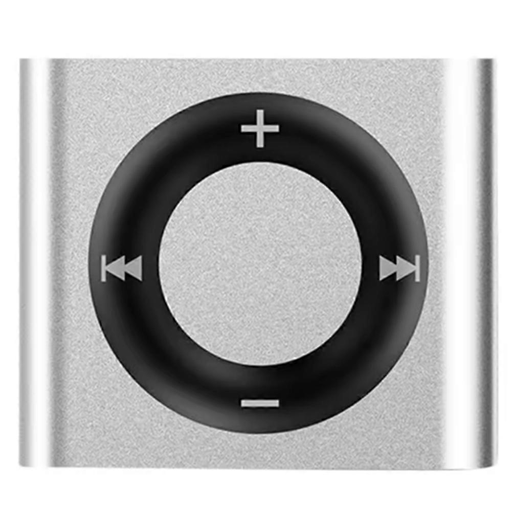 Mini MP3 Music Players Metal Clip-on Build in Speaker 180mAh Touch Tone Rechargeable with Headphone Support TF Card
