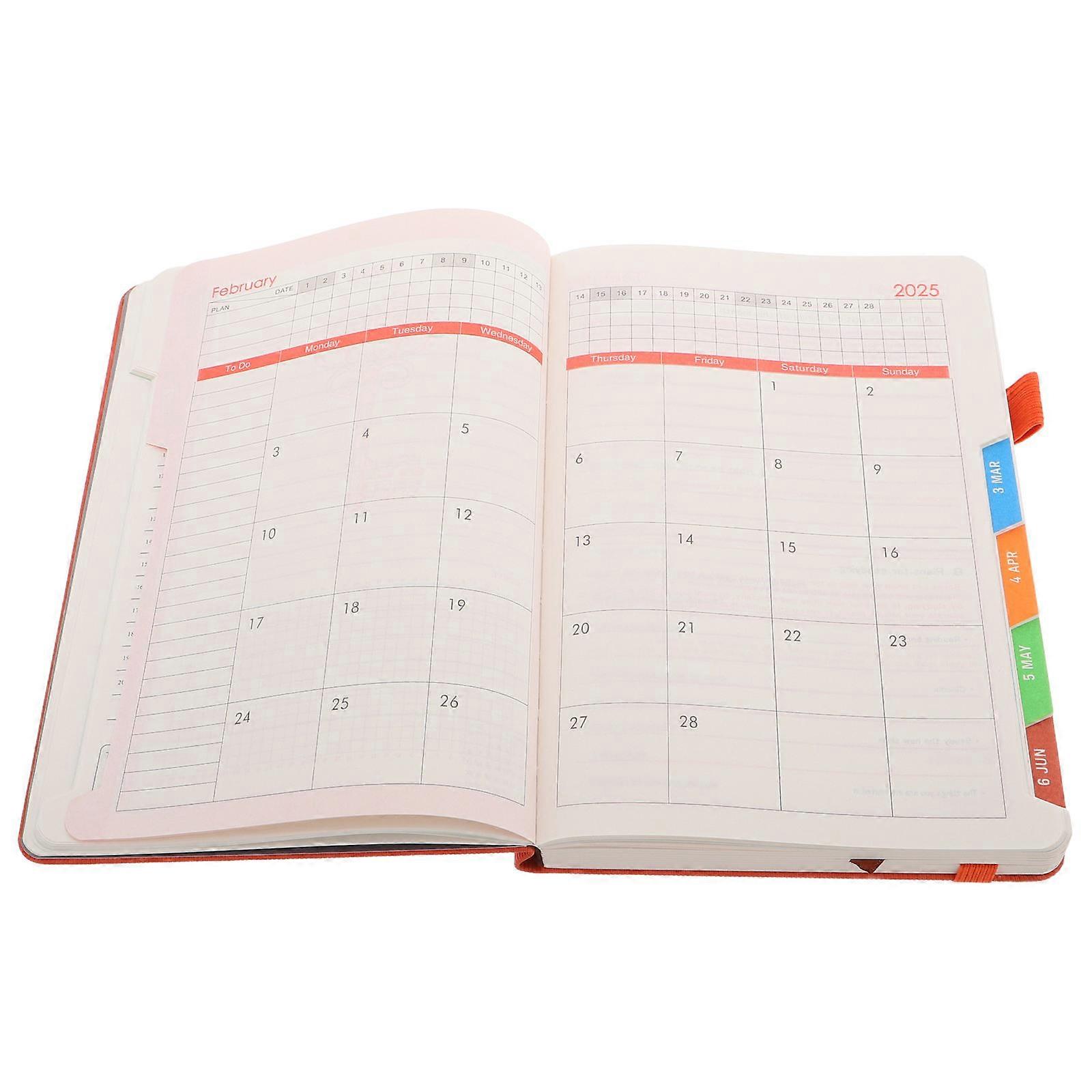 Meeting Notebook With Strap Creative Design For Professionals And Creatives 2025 Management 1Pcs