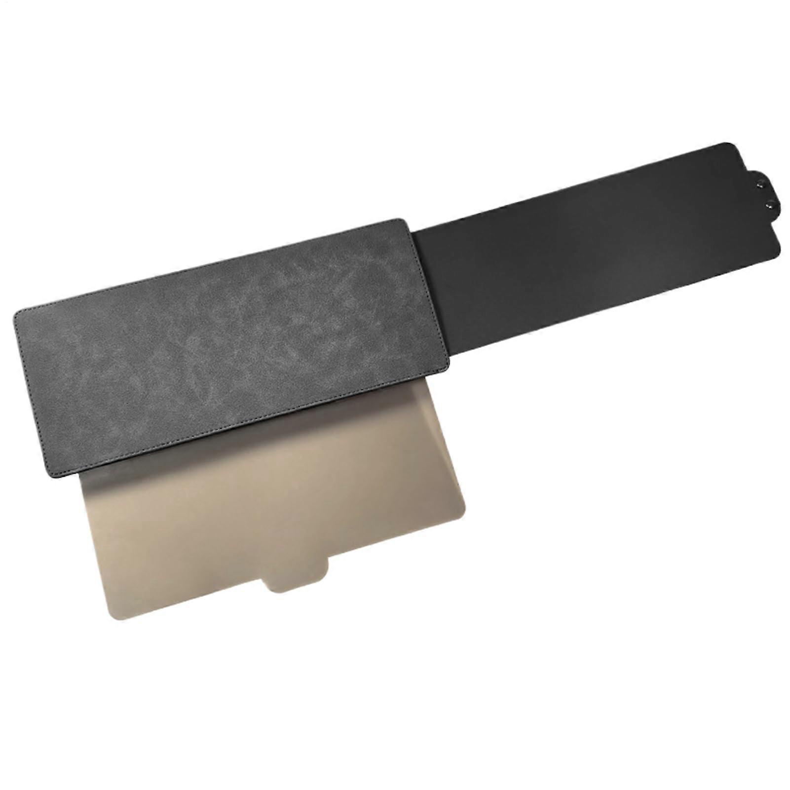 Car Sun Visor Extender with AntiGlare Polarized Sunshade, Adjustable Telescopic Design, Dark Gray