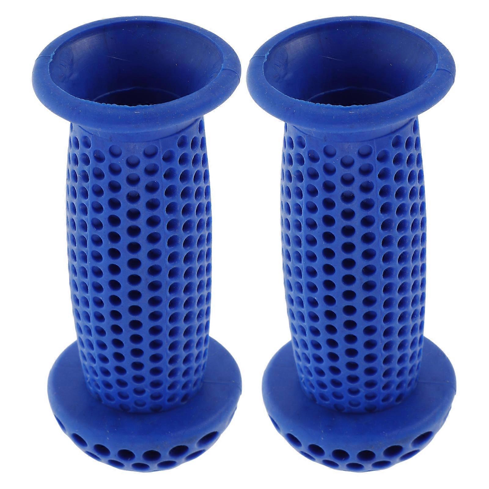 Kid Bike Grips Soft Rubber Handlebar Grips for Secure Riding 2Pcs