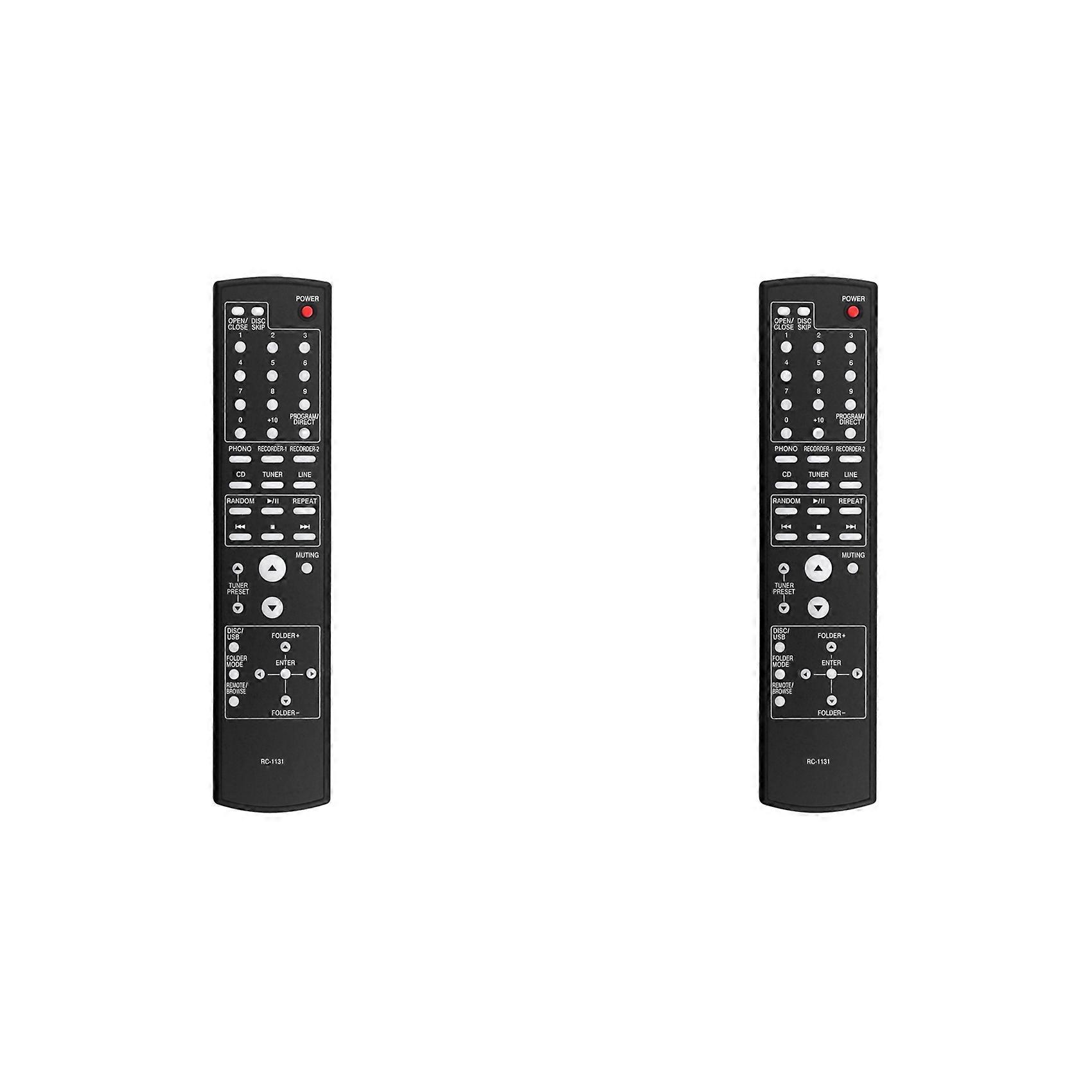 2X Replace RC-1131 Remote Control for Denon AV Receiver Power Amplifier Controller
