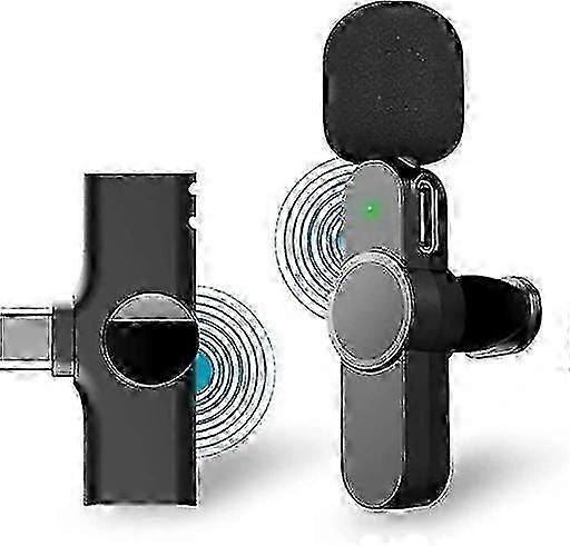 Android Wireless Tie Microphone Outdoor Dedicated Noise Reduction Portable