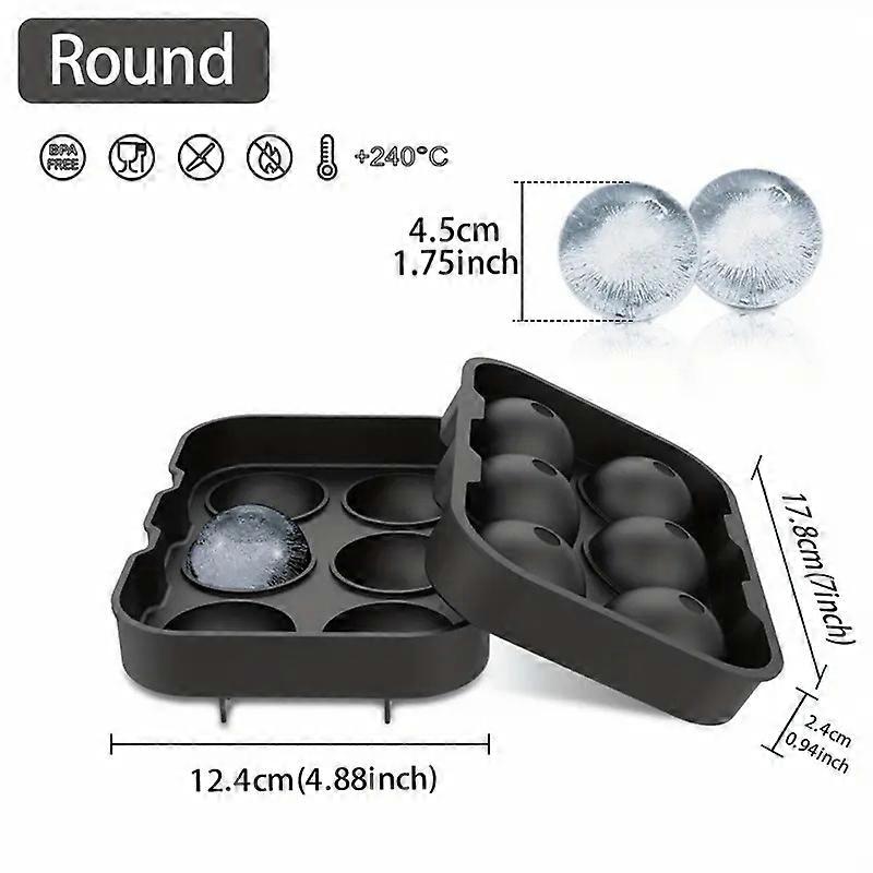 Diamond Rose Gun ETC. Shaped Ice Cube Mold Food Grade Silicone Square Ice Cube Maker Tray High Quality Mold For Bar Making Drink