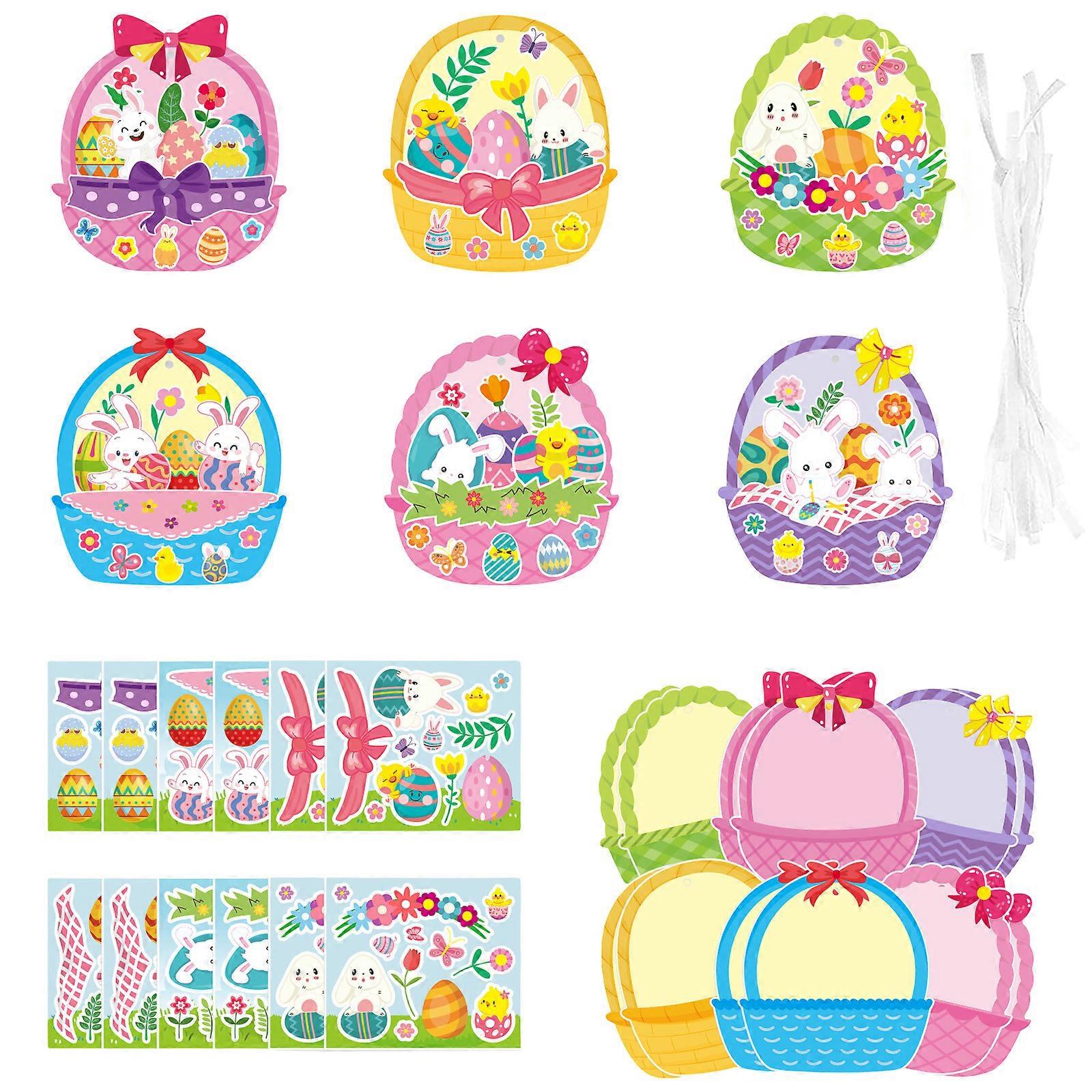 Easy Peels and Stick Decoration Craft Sticker Set for Quick Home or Classroom Handcraft Projects and Scene Enhancements Multicolor