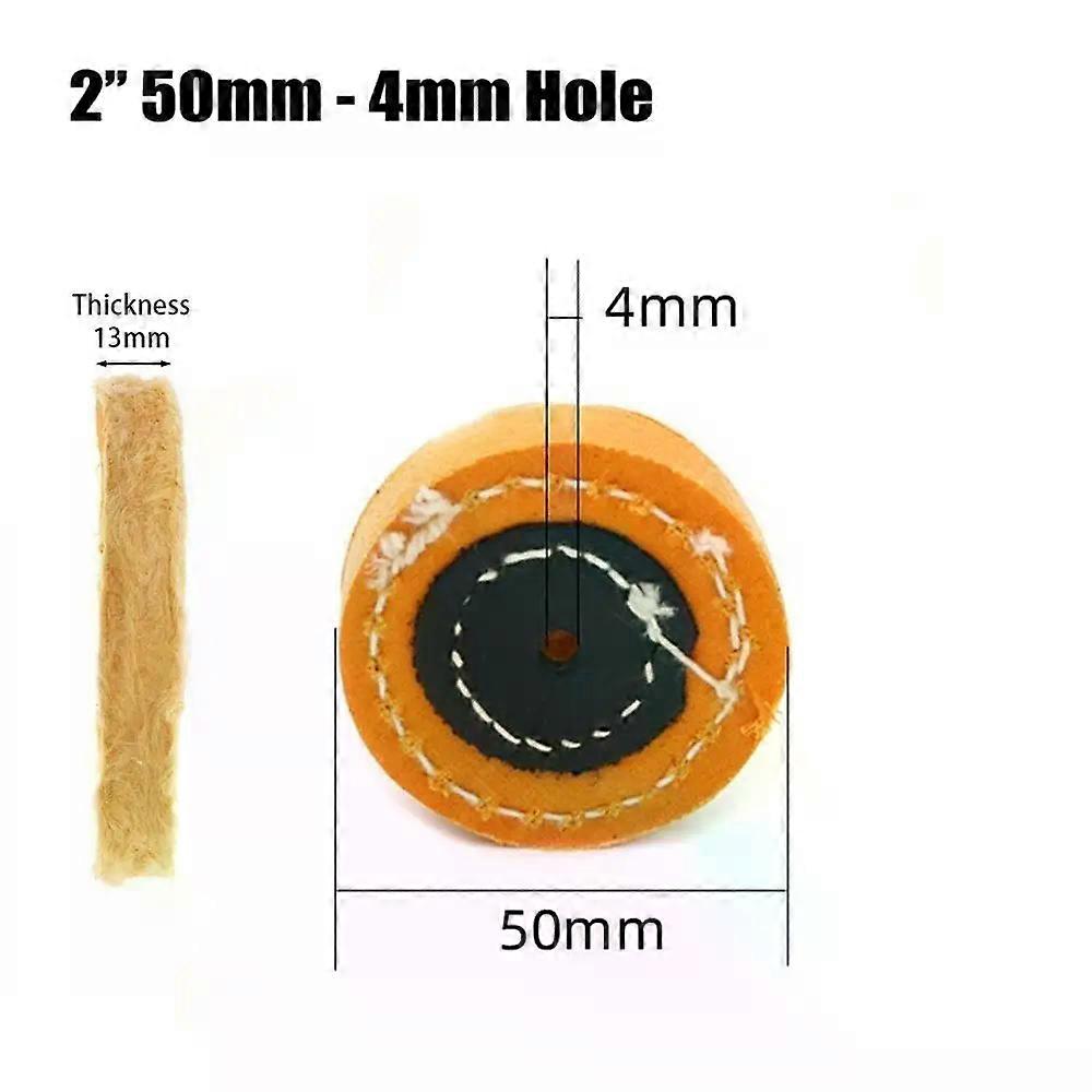 1 pi��ces meuleuse d'angle accessoire roue de polissage en tissu jaune outil abrasif roue de polissage avec trou de 4/12/16mm tampon de coton