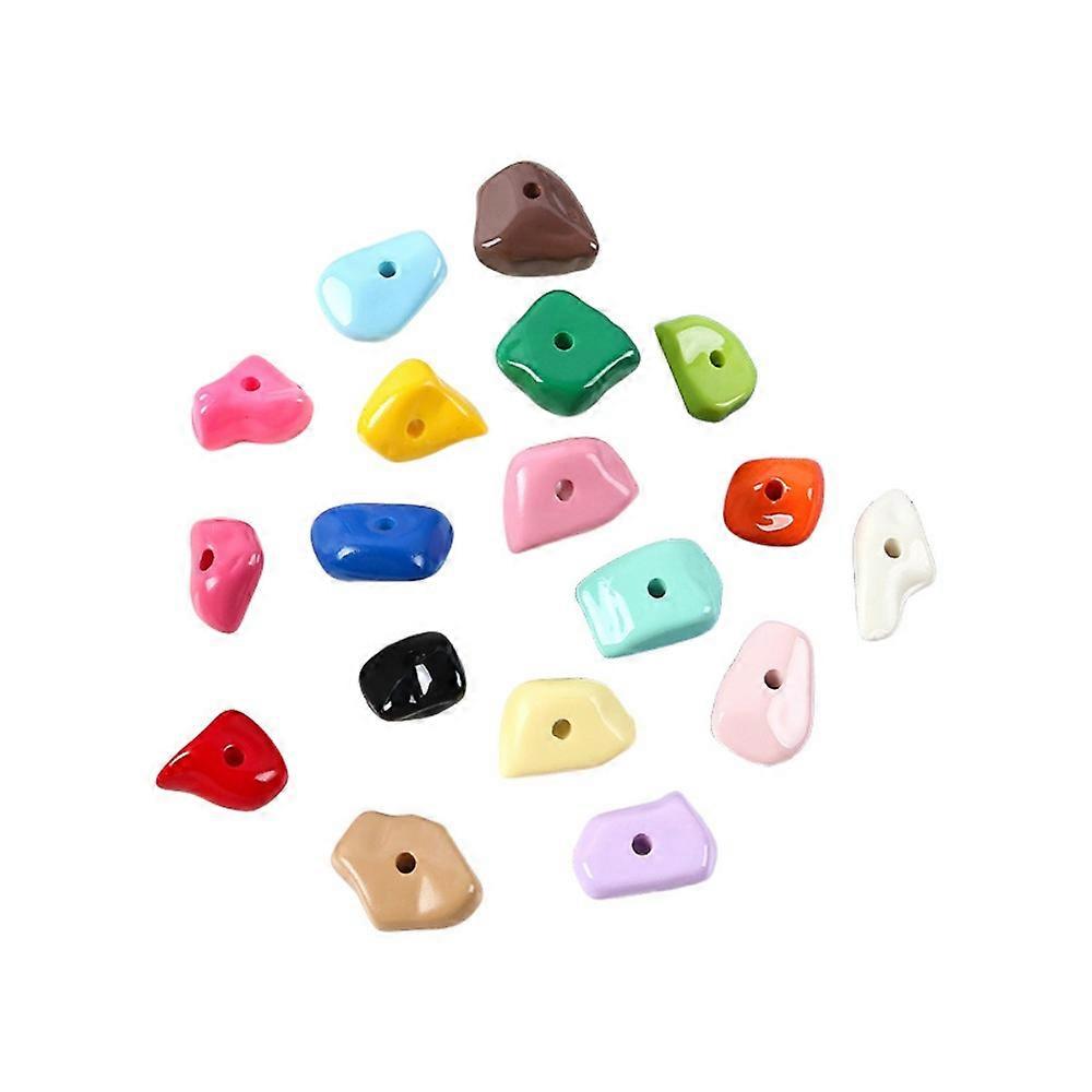 10 pi��ces nouveaux Reptiles multicolores supports d'escalade al��atoires robustes supports muraux de roche escalade cam��l��on