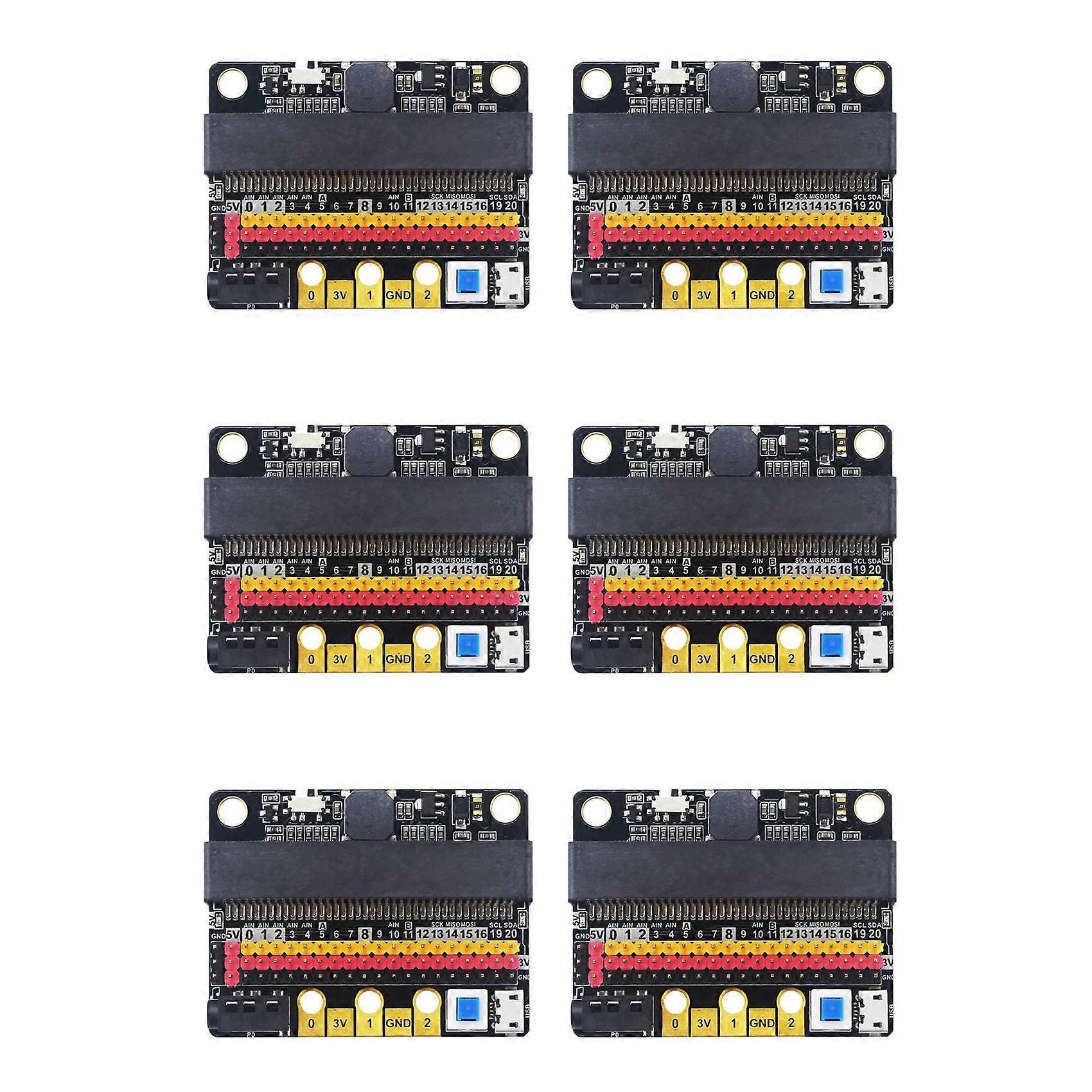 6X for Microbit Expansion Board IO BIT V2.0 Micro:Bit Horizontal Adapter Plate