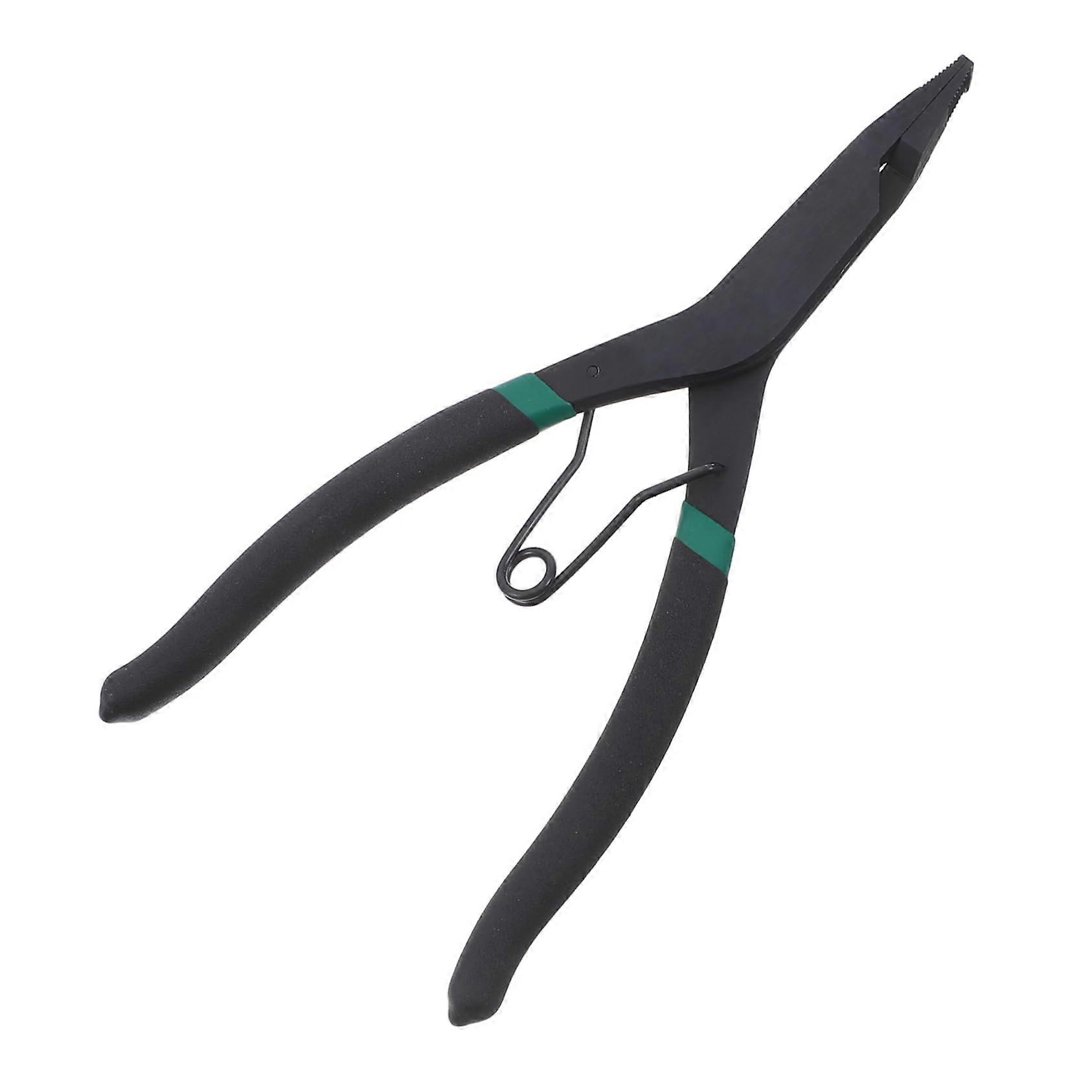 Heavy Duty Snap Ring Pliers for Transmission  with Ergonomic Flat Nose and Angled Tip