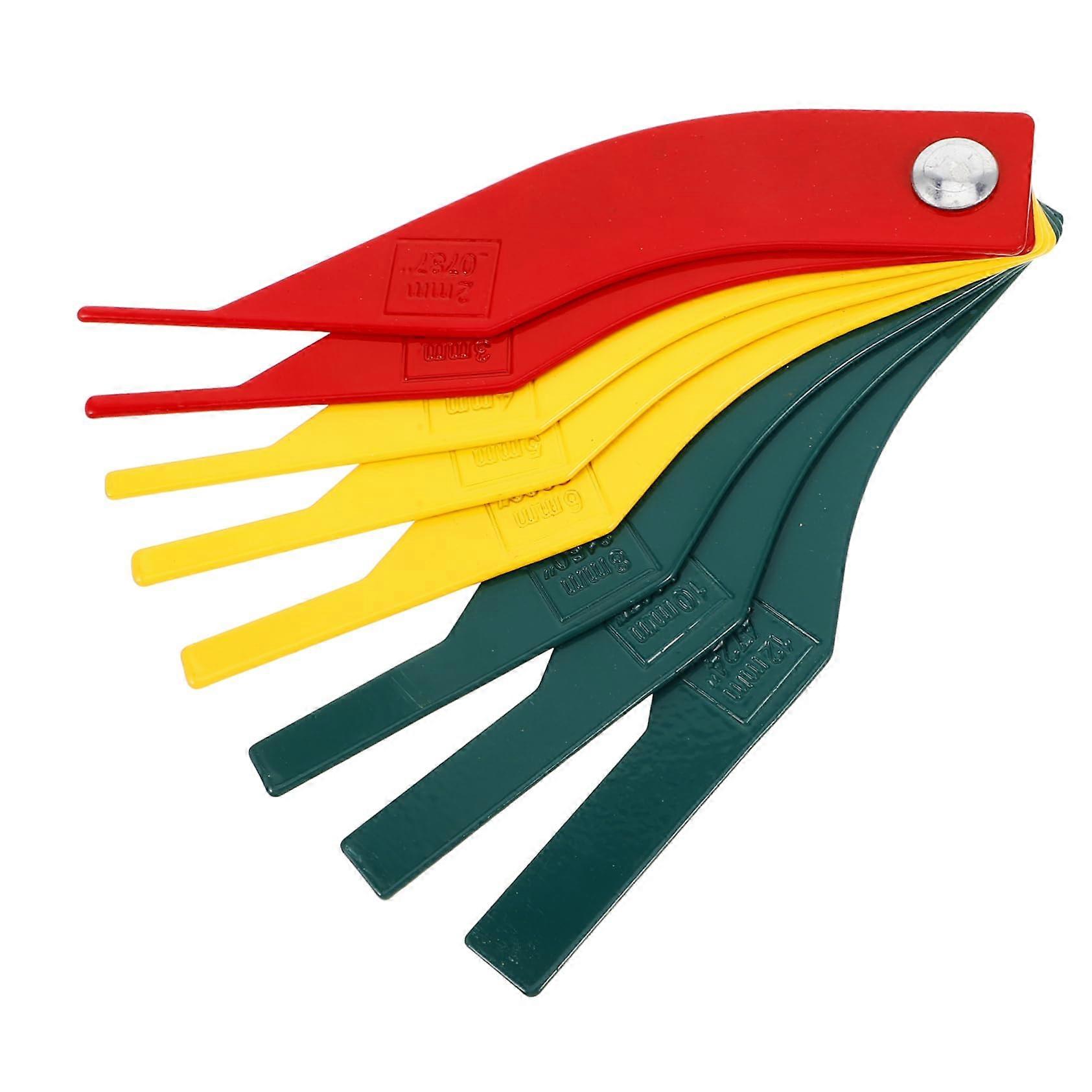 Brake Pad Thickness Gauge with Precision Measurement Scale for Accurate Safety Check on Cars